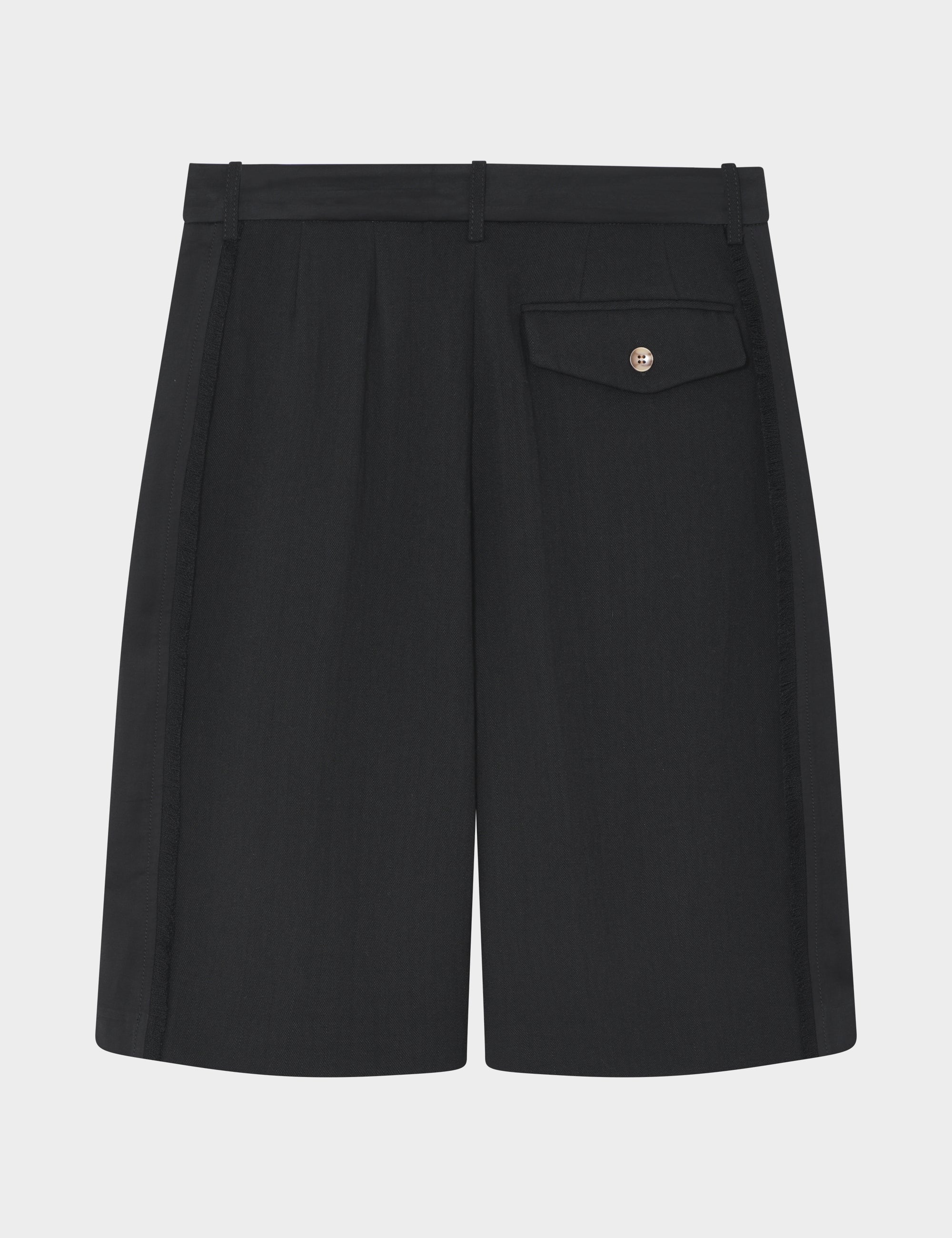 DAY Birger ét Mikkelsen Gordon - Contrast Linen Shorts 190303 BLACK