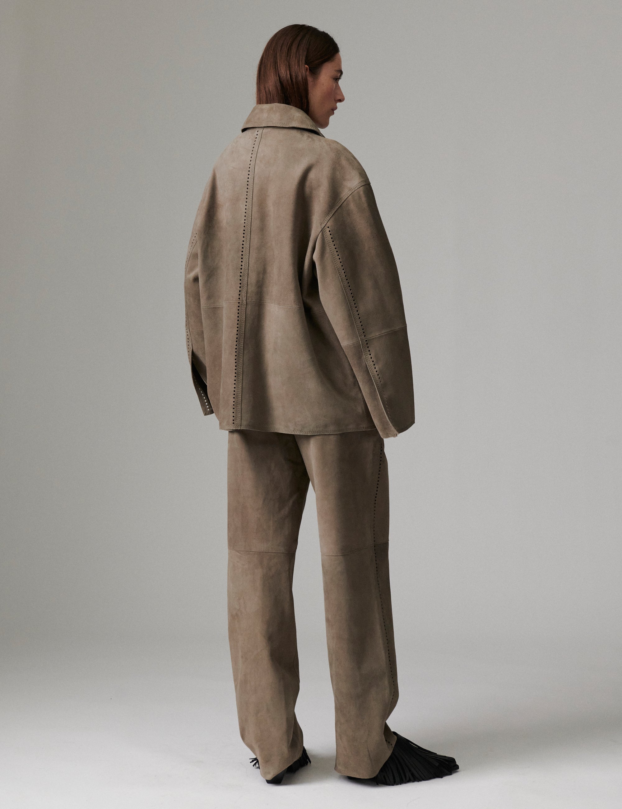 DAY Birger ét Mikkelsen Harry - Light Suede - Jakke Jakke 181112 Walnut