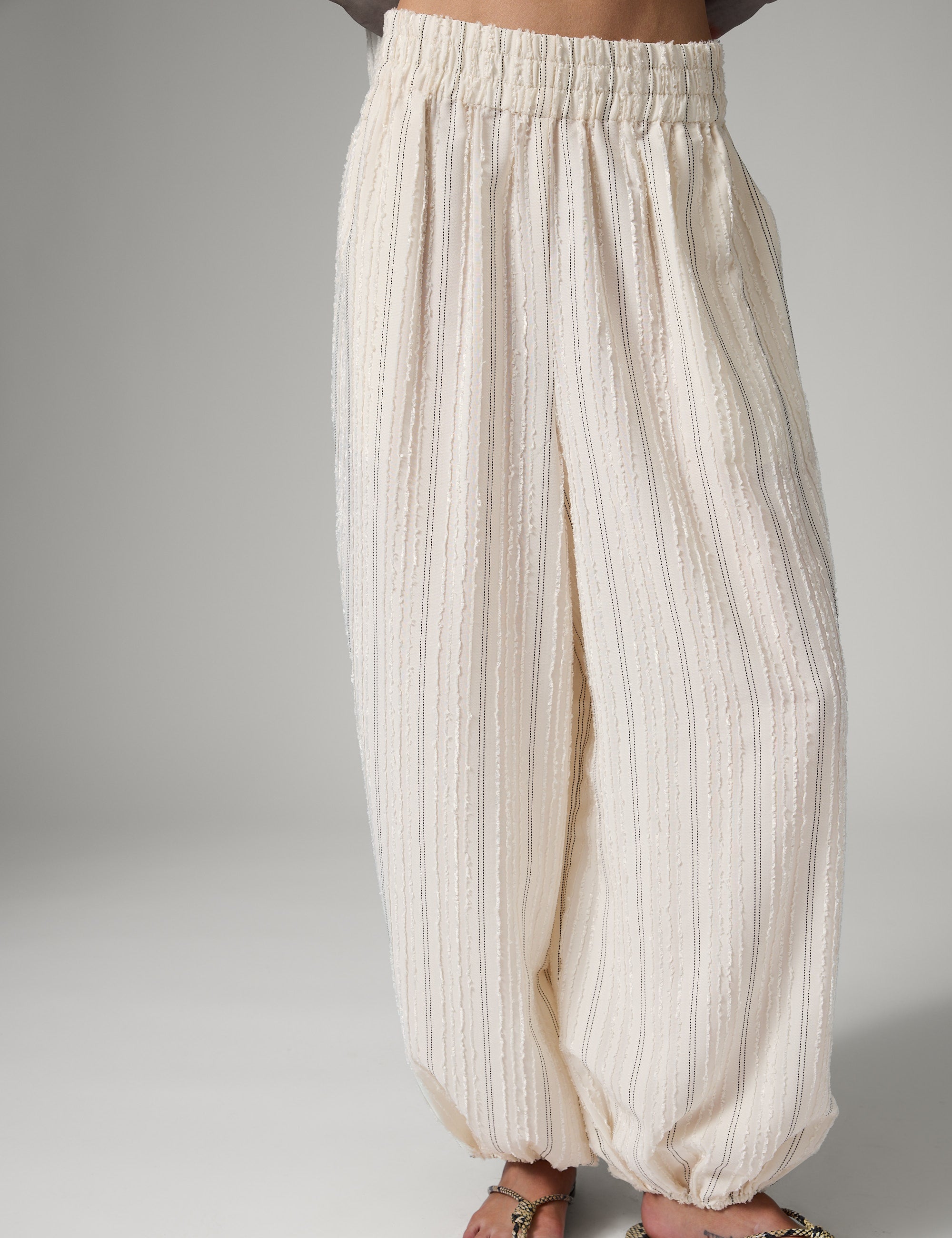 DAY Birger ét Mikkelsen Harsha - Raw Stripes Bukser 110605 Jet Stream