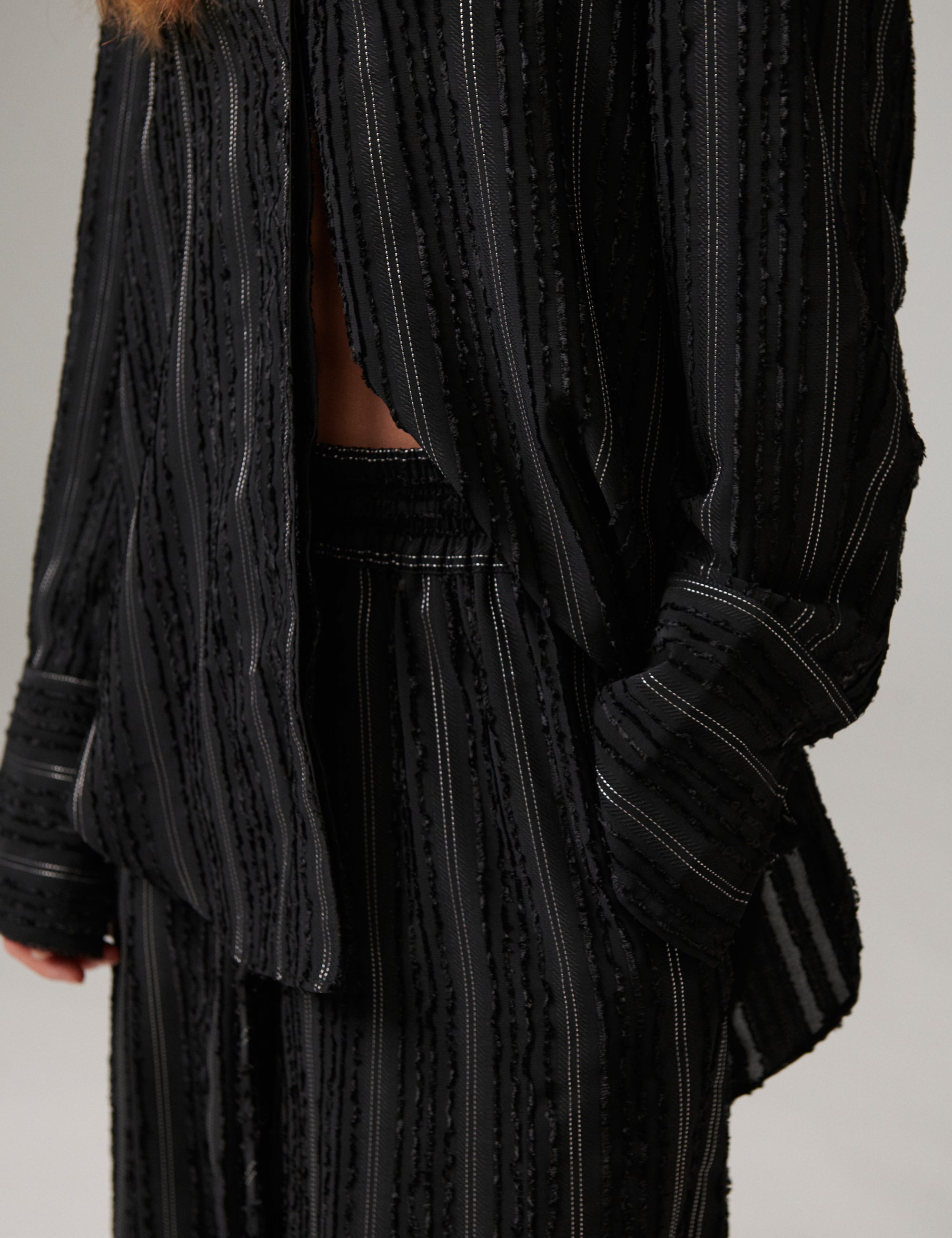DAY Birger ét Mikkelsen Harsha - Raw Stripes - Bukser Bukser 12000 Black