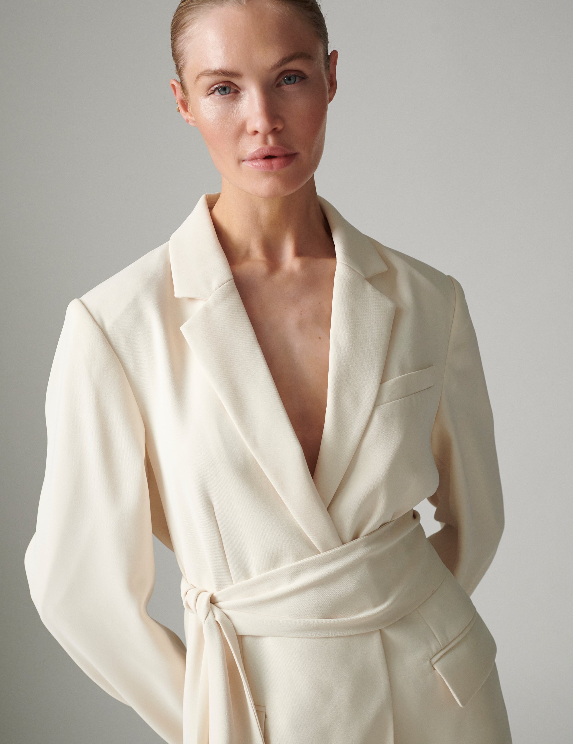 DAY Birger ét Mikkelsen Hector - Classic Gabardine - Blazer Blazer 01002 Ivory Shade