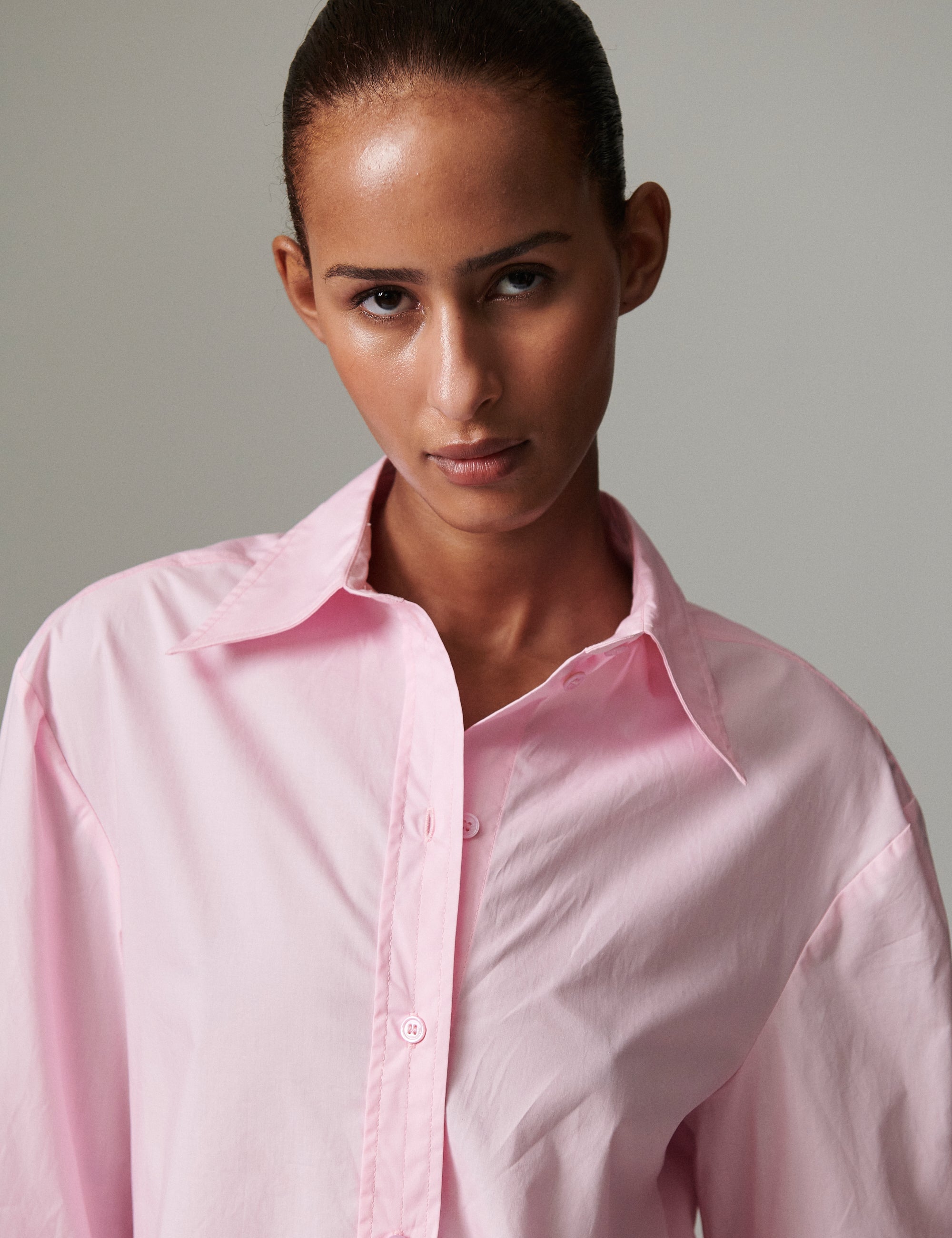 DAY Birger ét Mikkelsen Hooper - Solid cotton Shirts & Blouses 132806 PINK LADY