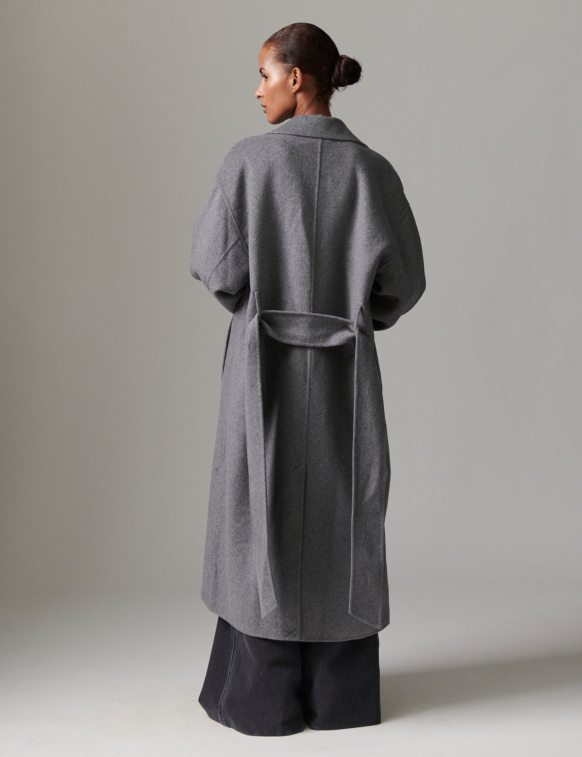 DAY Birger ét Mikkelsen Howard - Double Faced Wool Coats & Jackets 500006 Medium Grey Melange