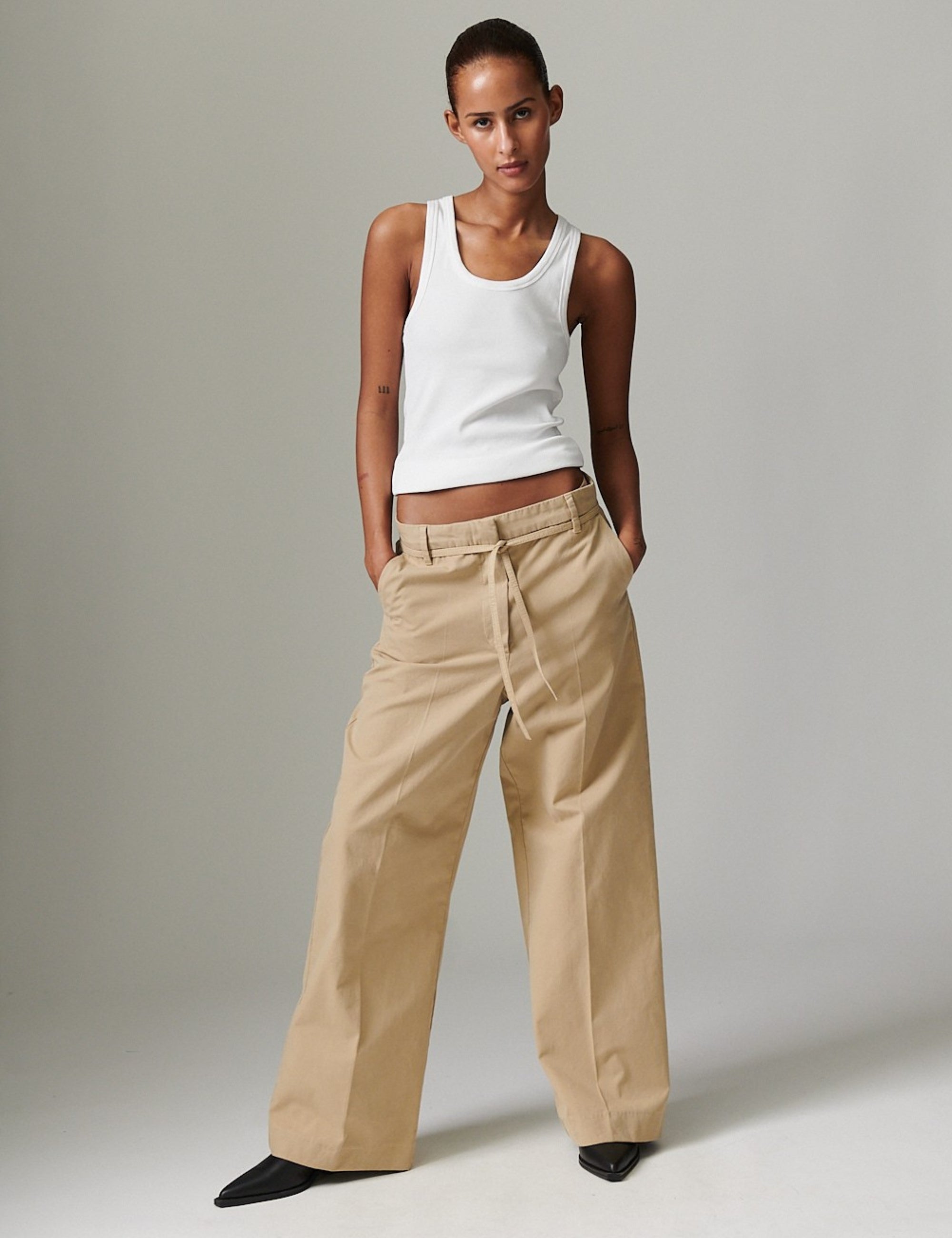 DAY Birger ét Mikkelsen Jade - Modern Canvas Pants 170630 TREE HOUSE