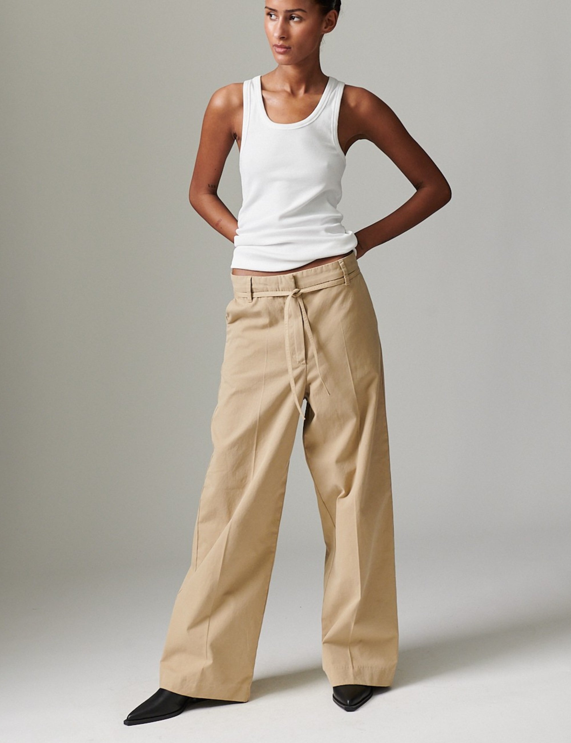 DAY Birger ét Mikkelsen Jade - Modern Canvas Pants 170630 TREE HOUSE