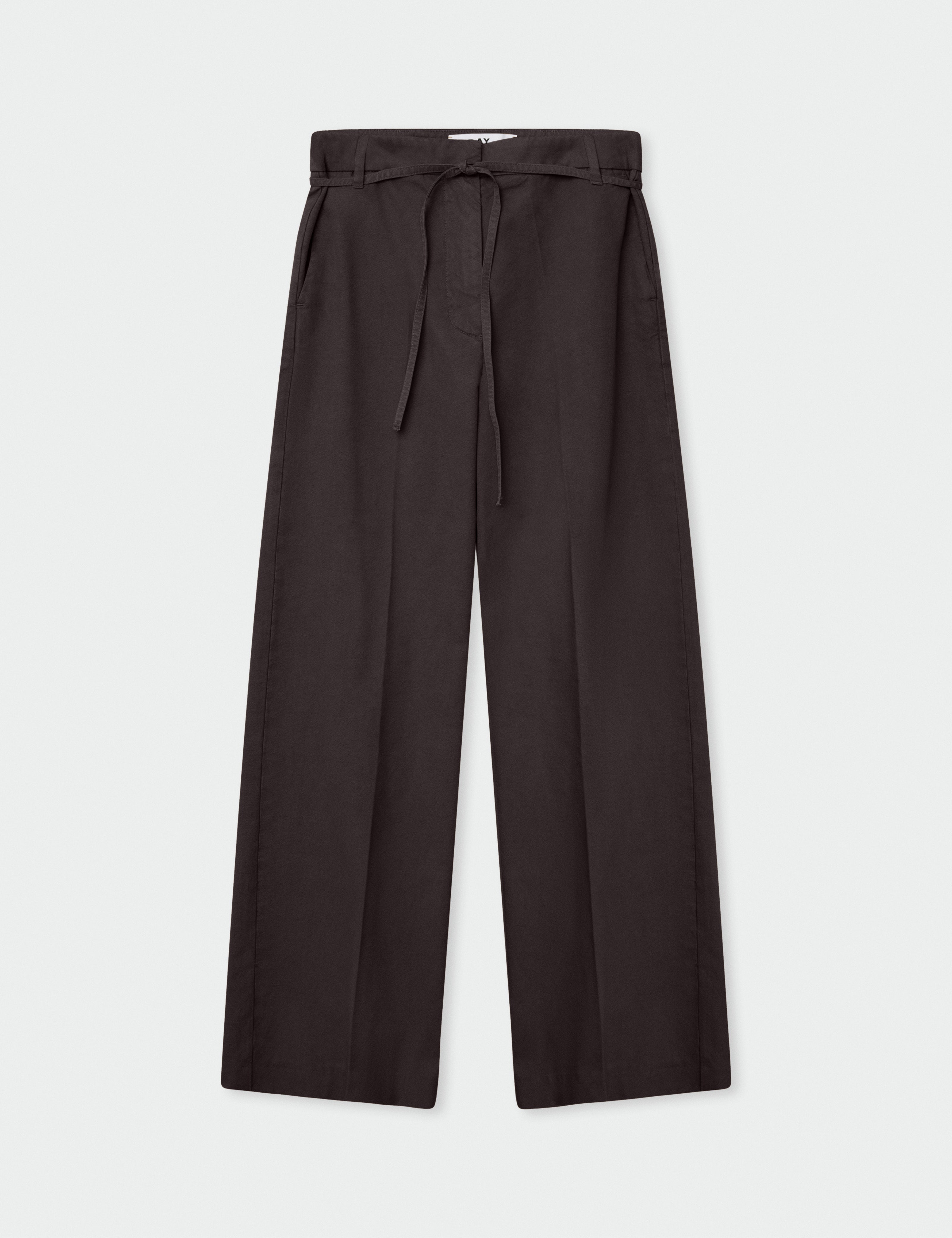 DAY Birger ét Mikkelsen Jade - Modern Canvas Pants 190915 COFFEE BEAN