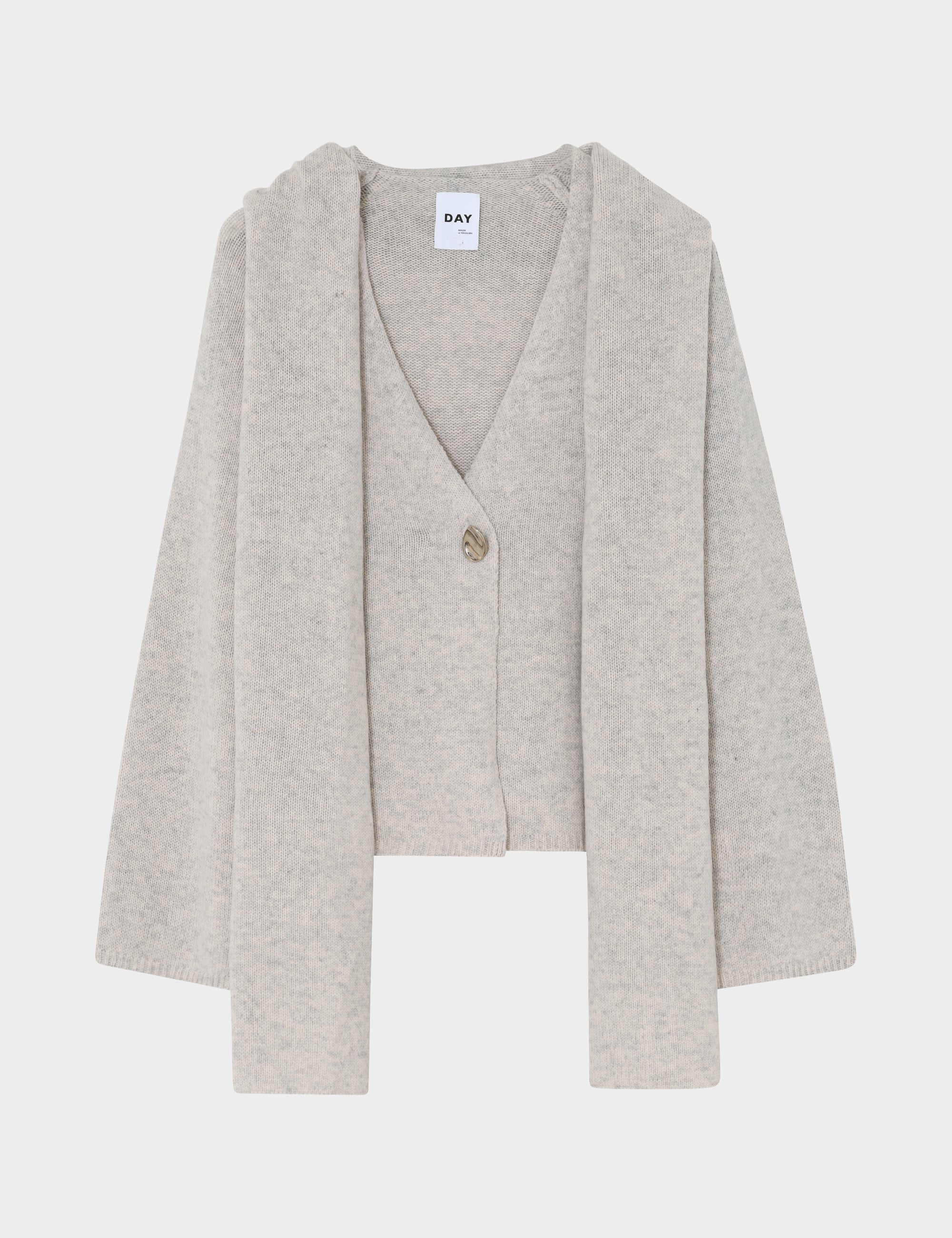 DAY Birger ét Mikkelsen Javier - Soft Lamb Cardigan 110605 JET STREAM