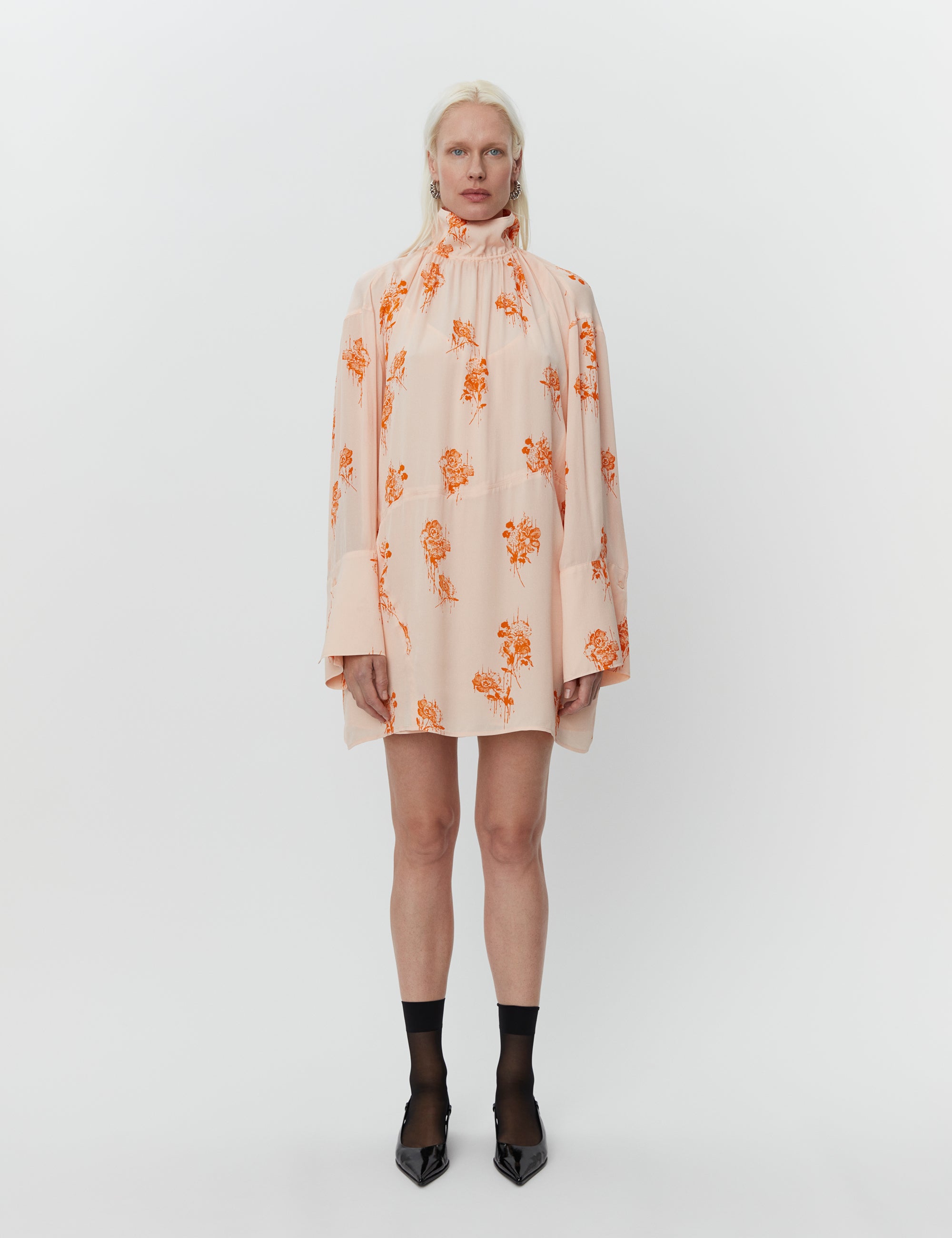 DAY Birger ét Mikkelsen Jay - Falling Flowers Kjole 500111 FALLING FLOWERS