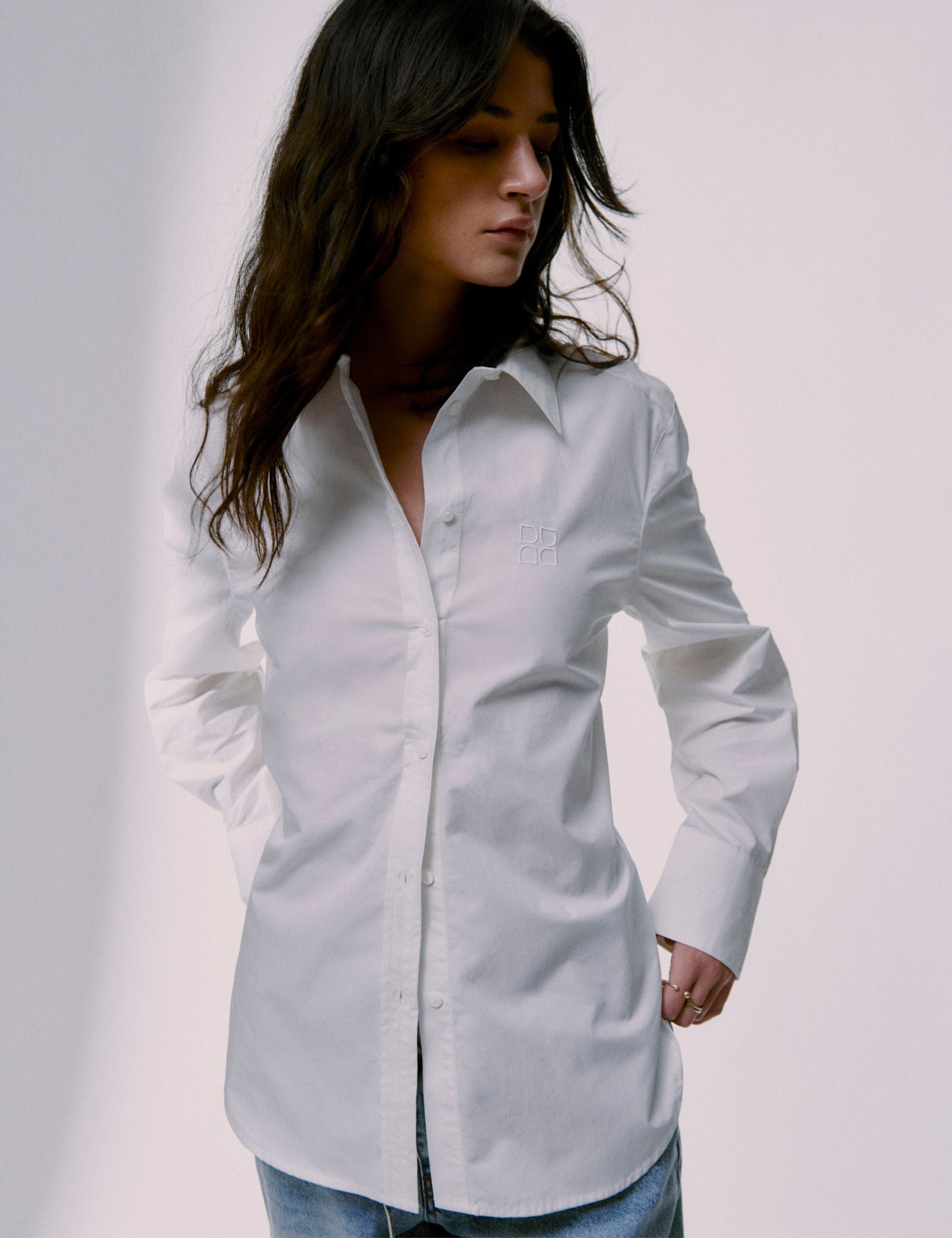 DAY Birger ét Mikkelsen Jojo - Poplina Shirts & Blouses 110601 Bright White