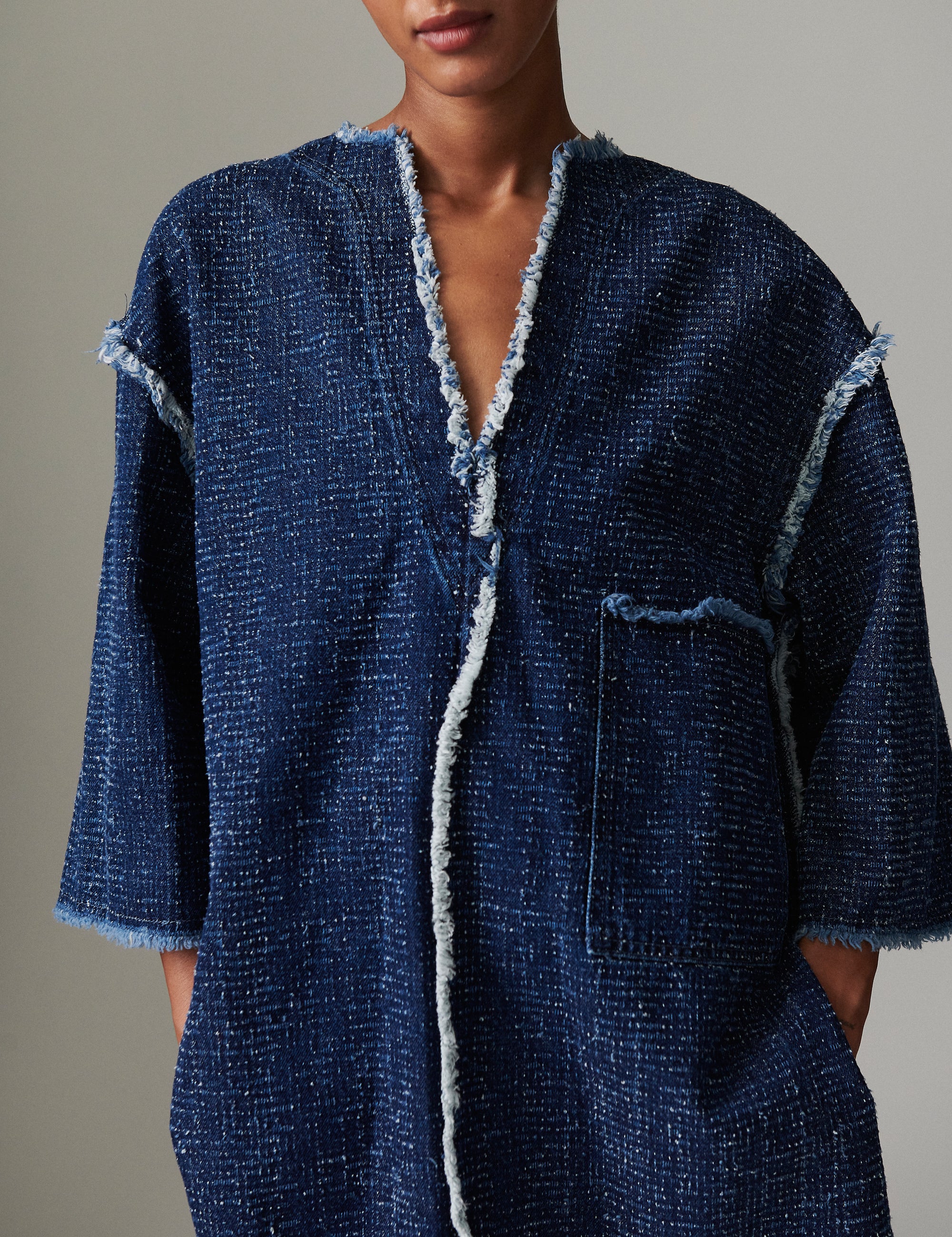 DAY Birger ét Mikkelsen Katrin - Punch Denim Tops & T-Shirts 04048 Peacoat