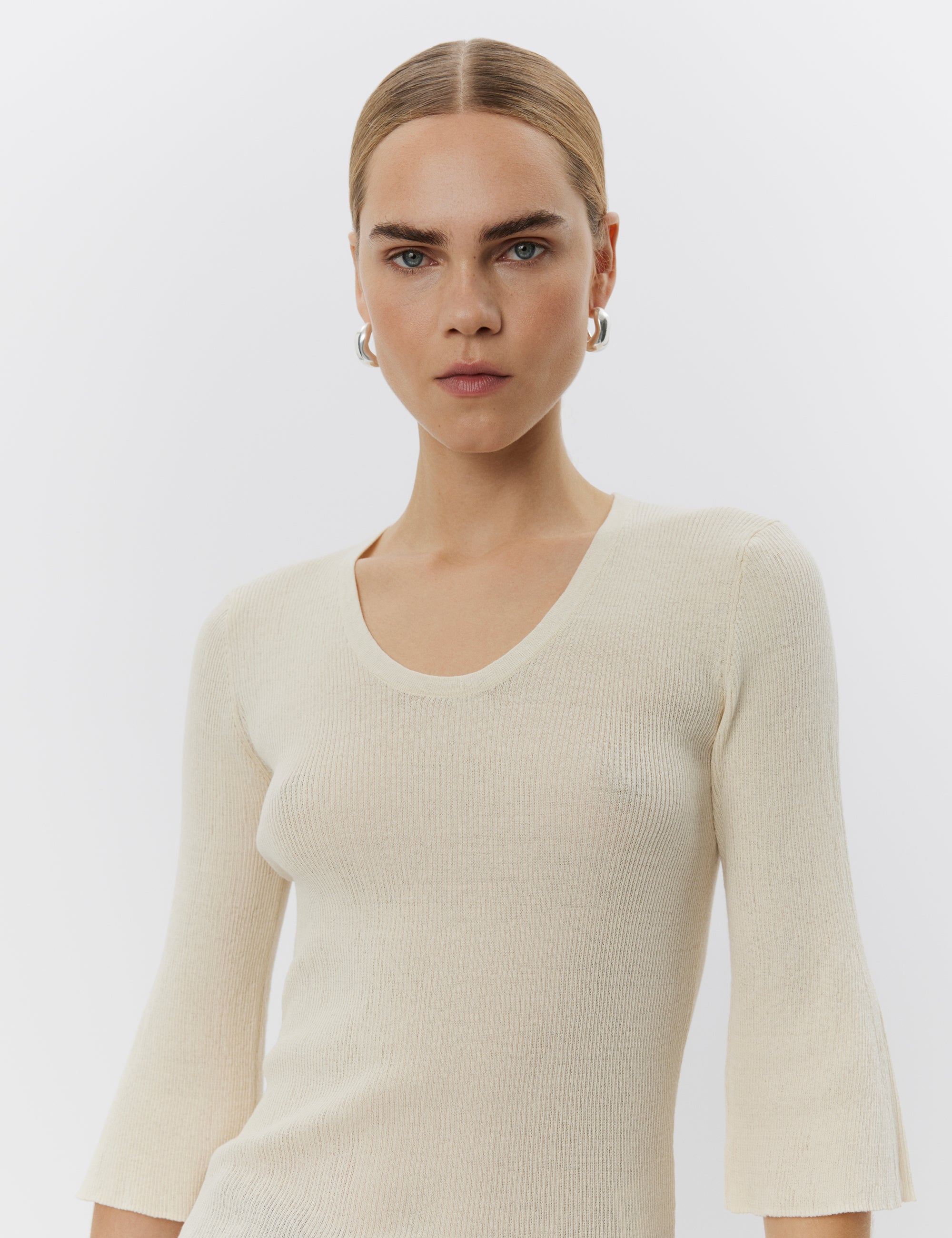 DAY Birger ét Mikkelsen Lando - Cotton Base Tops & T-Shirts 120110 PISTACHIO SHELL.