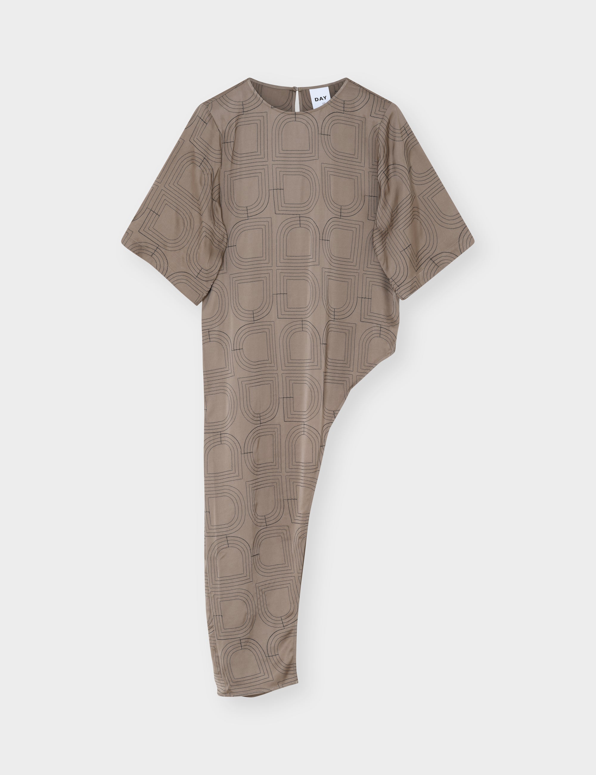 DAY Birger ét Mikkelsen Lolly - Fluid Viscose Stitch - Bluse Bluse 181112 Walnut