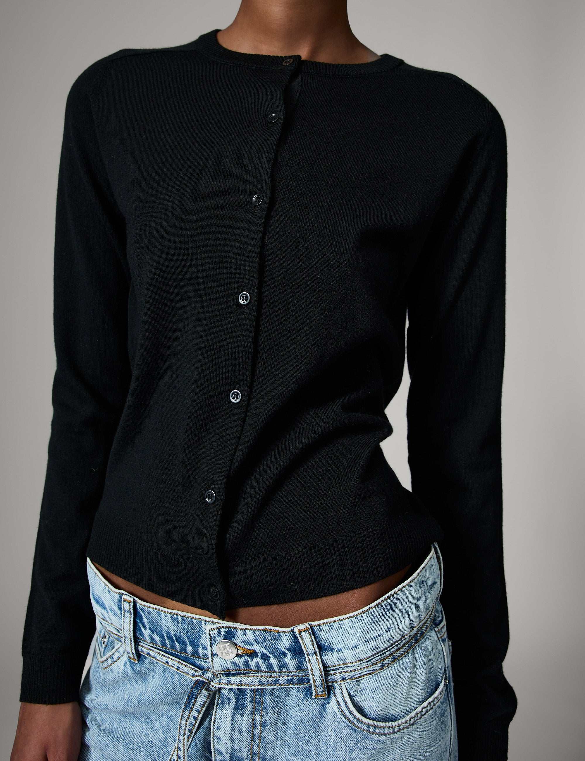 DAY Birger ét Mikkelsen Luna - Daily Elements Cardigan 190303 Black