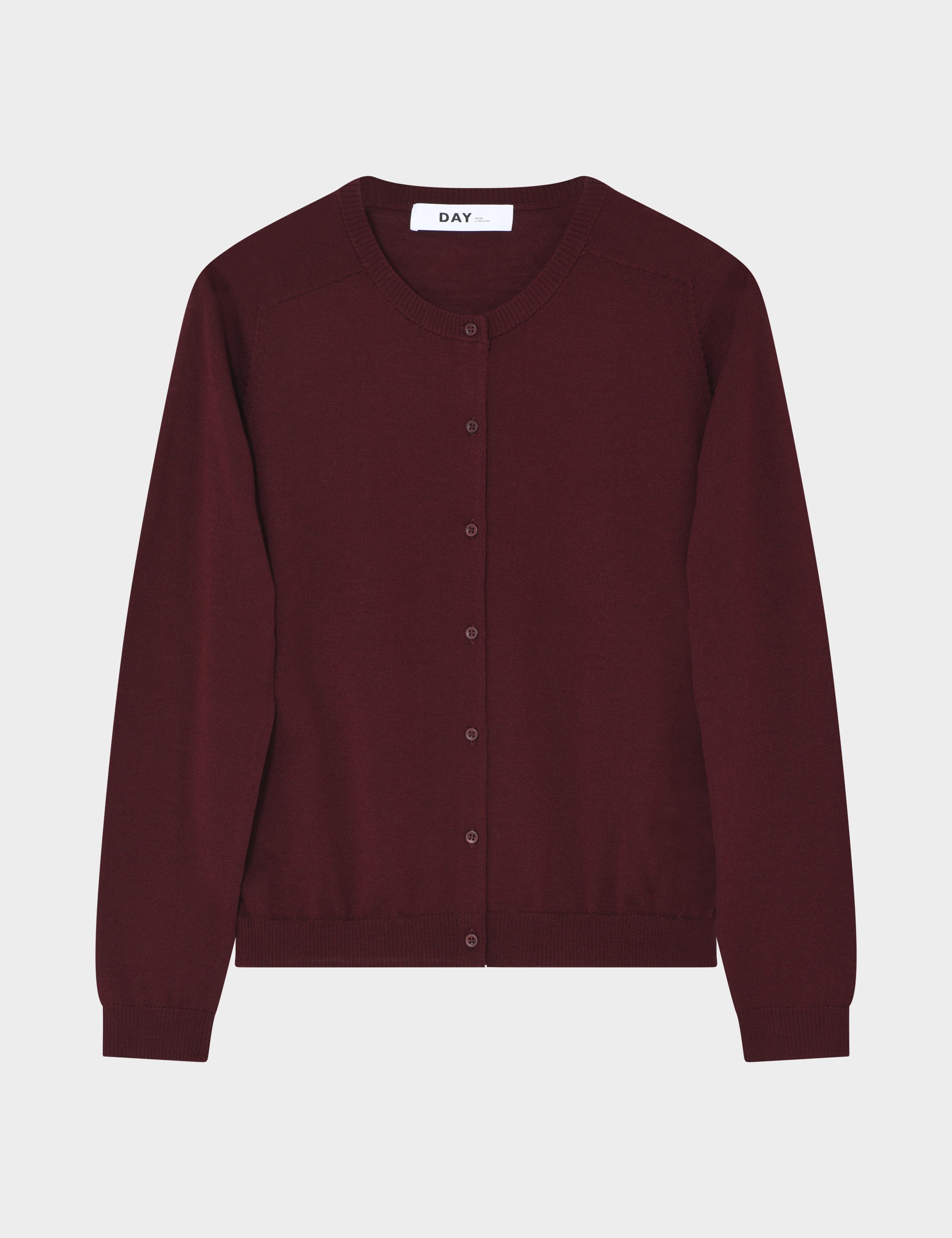 DAY Birger ét Mikkelsen Luna - Daily Elements Cardigan 191317 Bitter Chocolate