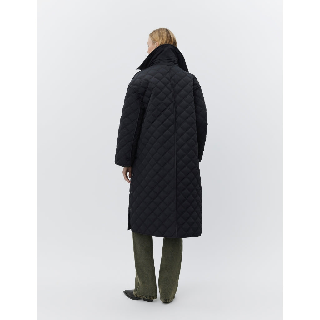 DAY Birger ét Mikkelsen Manon - Rhombus Quilt Coats & Jackets 190303 BLACK