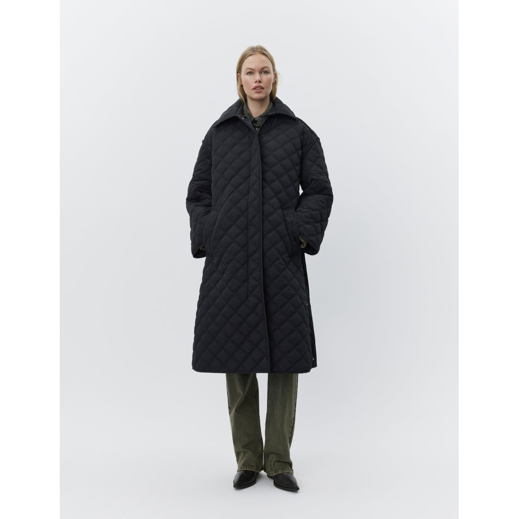 DAY Birger ét Mikkelsen Manon - Rhombus Quilt Coats & Jackets 190303 BLACK