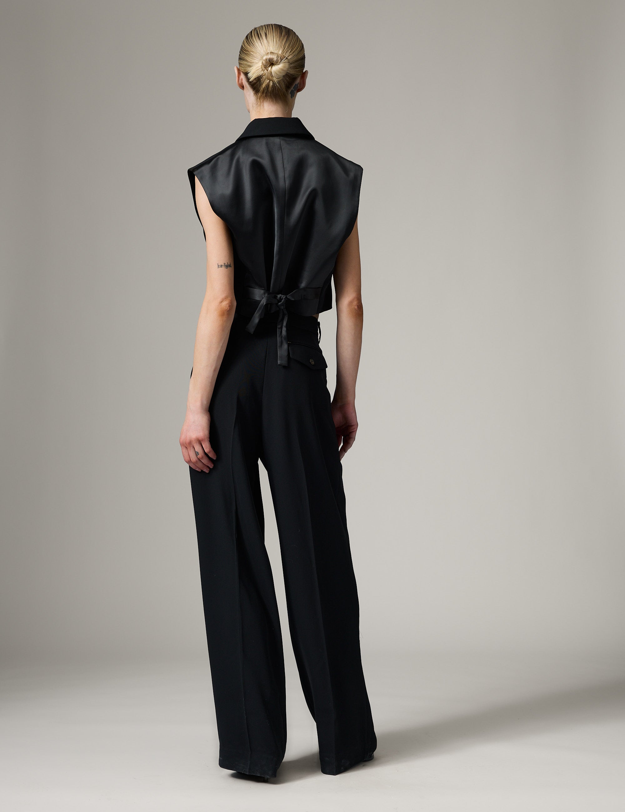 DAY Birger ét Mikkelsen Marnie - Classic Gabardine Waistcoat 190303 Black