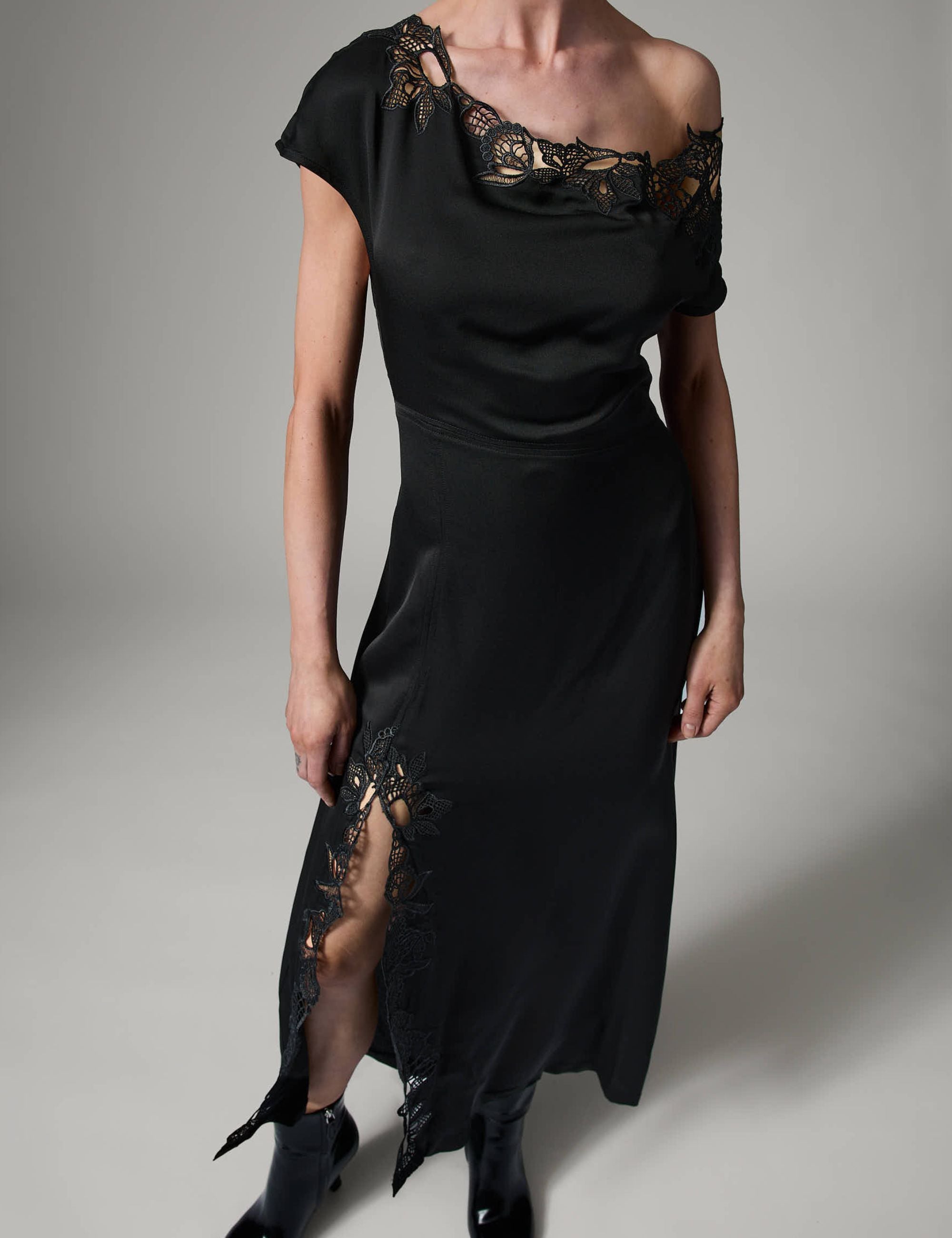 DAY Birger ét Mikkelsen Mary - Matte Crepe - Kjole Kjole 190303 Black