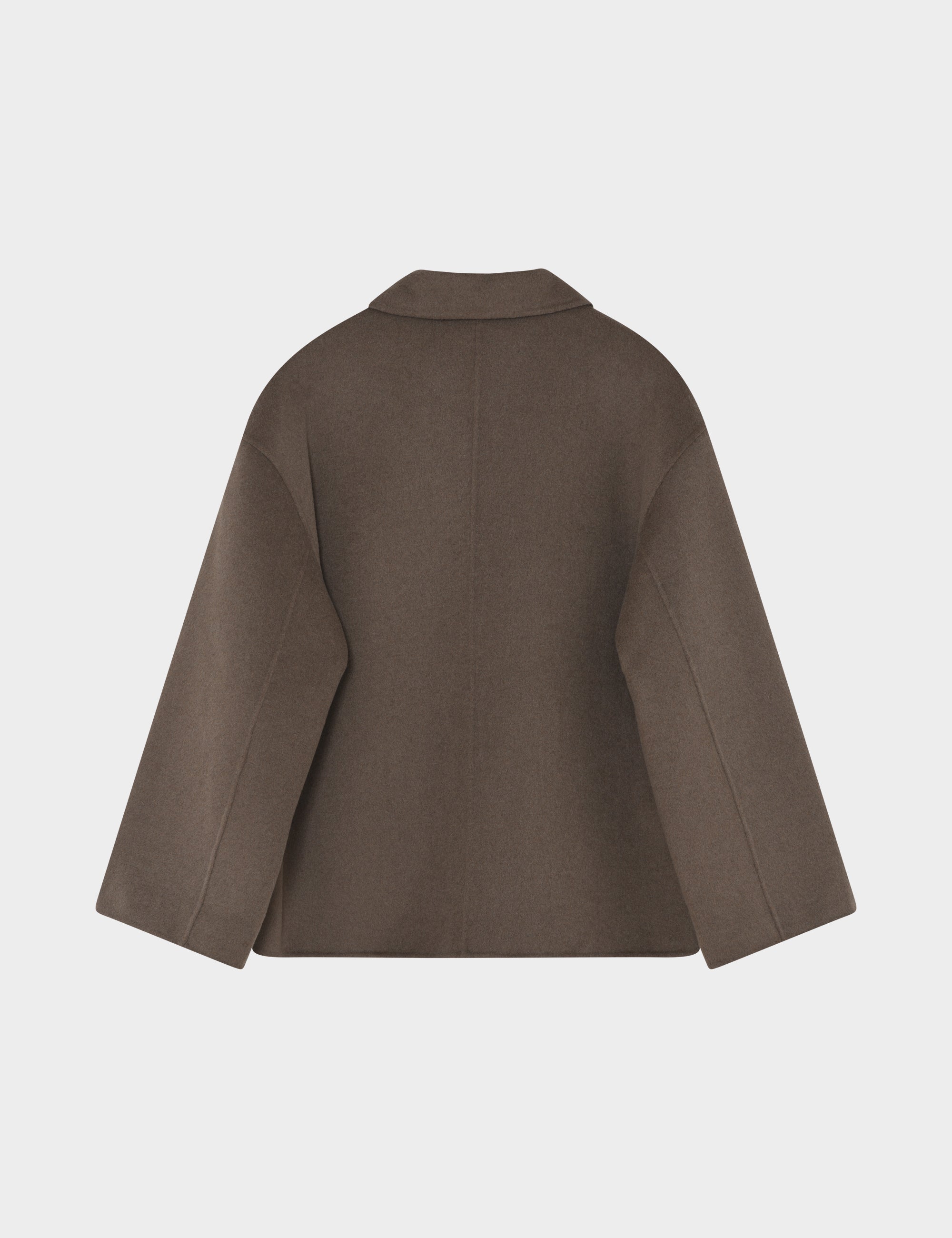 DAY Birger ét Mikkelsen Matteo - Double faced Wool Coats & Jackets 190809. CHOCOLATE CHIP