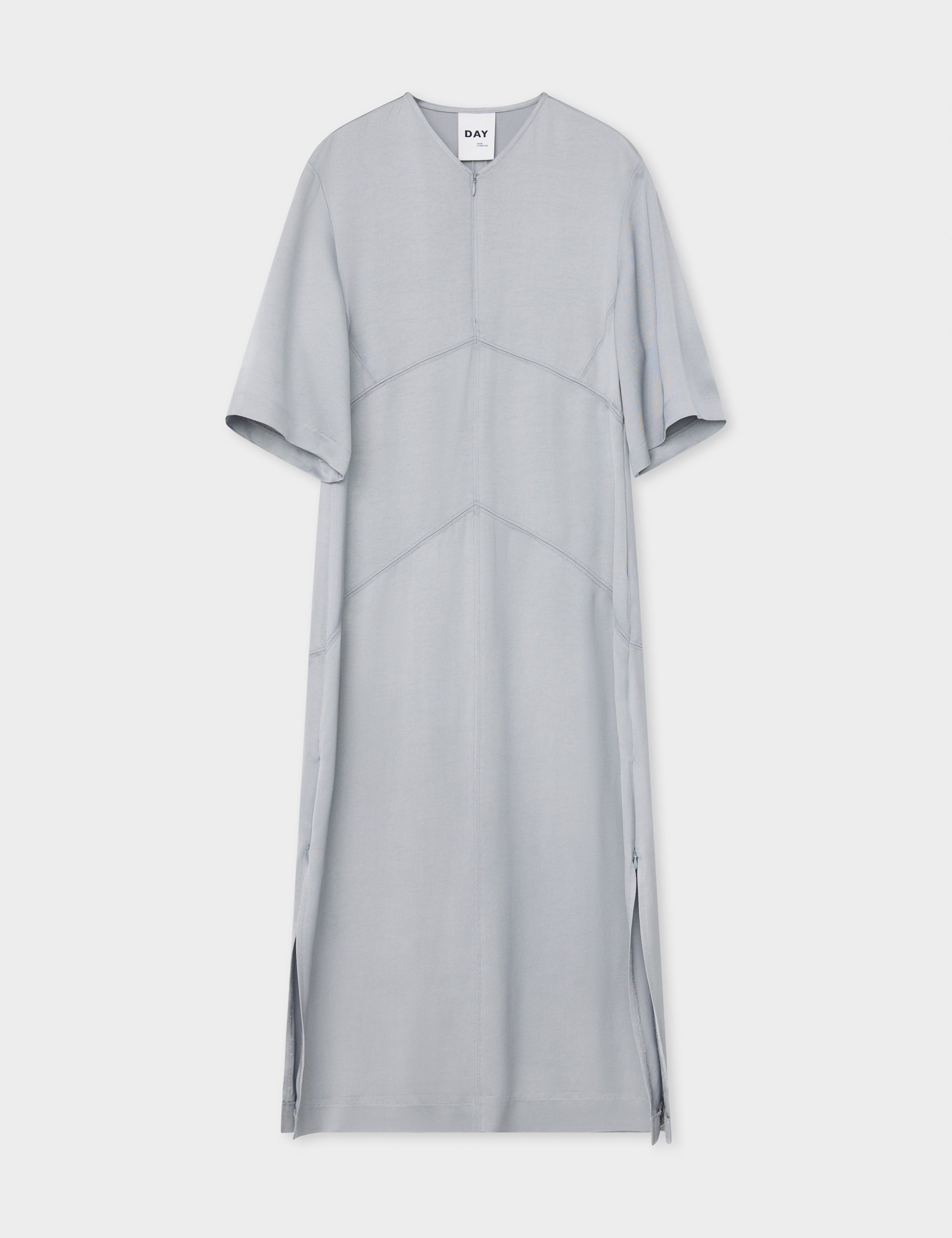DAY Birger ét Mikkelsen Micca - Modern Twill Kjole 154305 Quarry