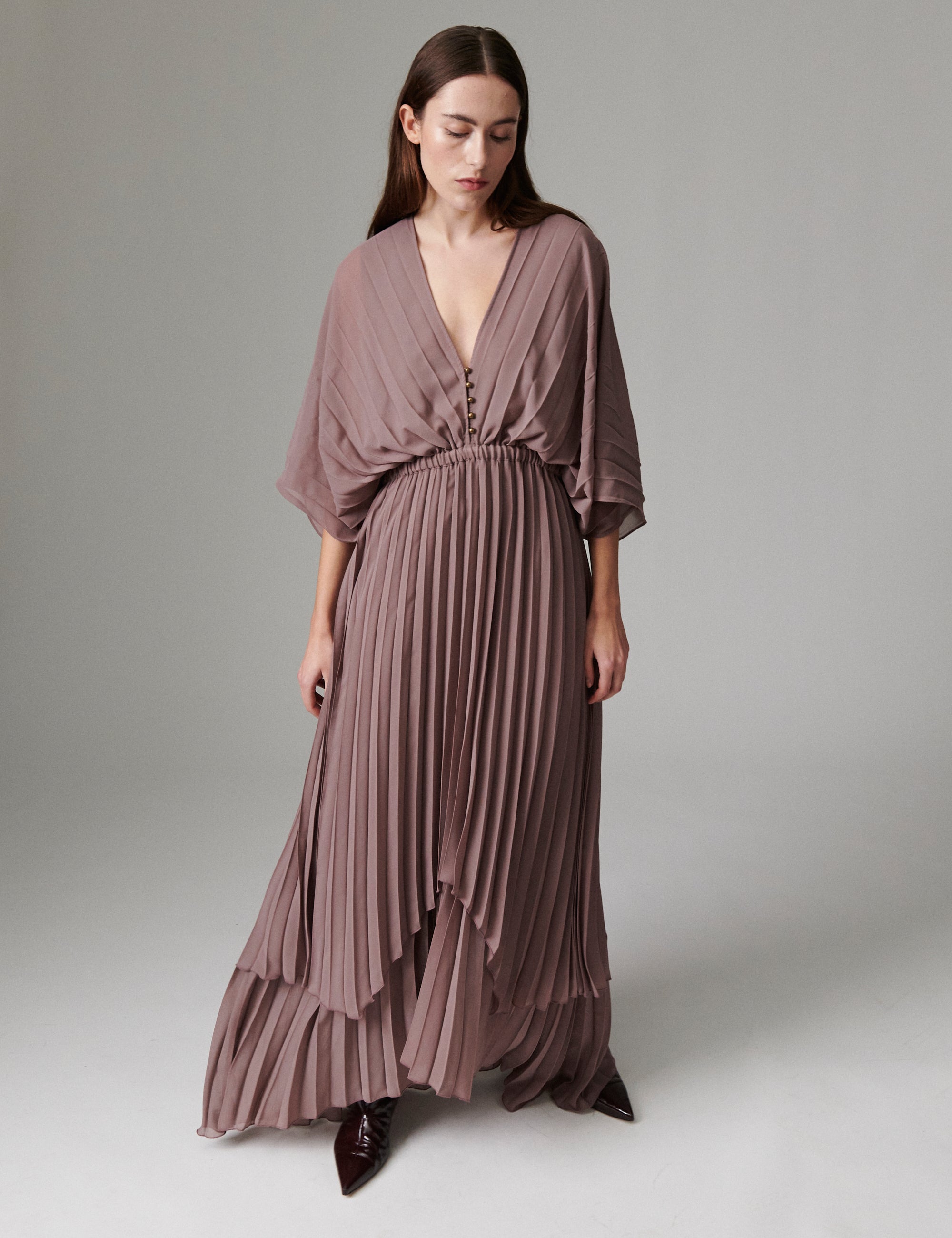 DAY Birger ét Mikkelsen Miru - Day Chiffon - Kjole Kjole 181807 TWILIGHT MAUVE