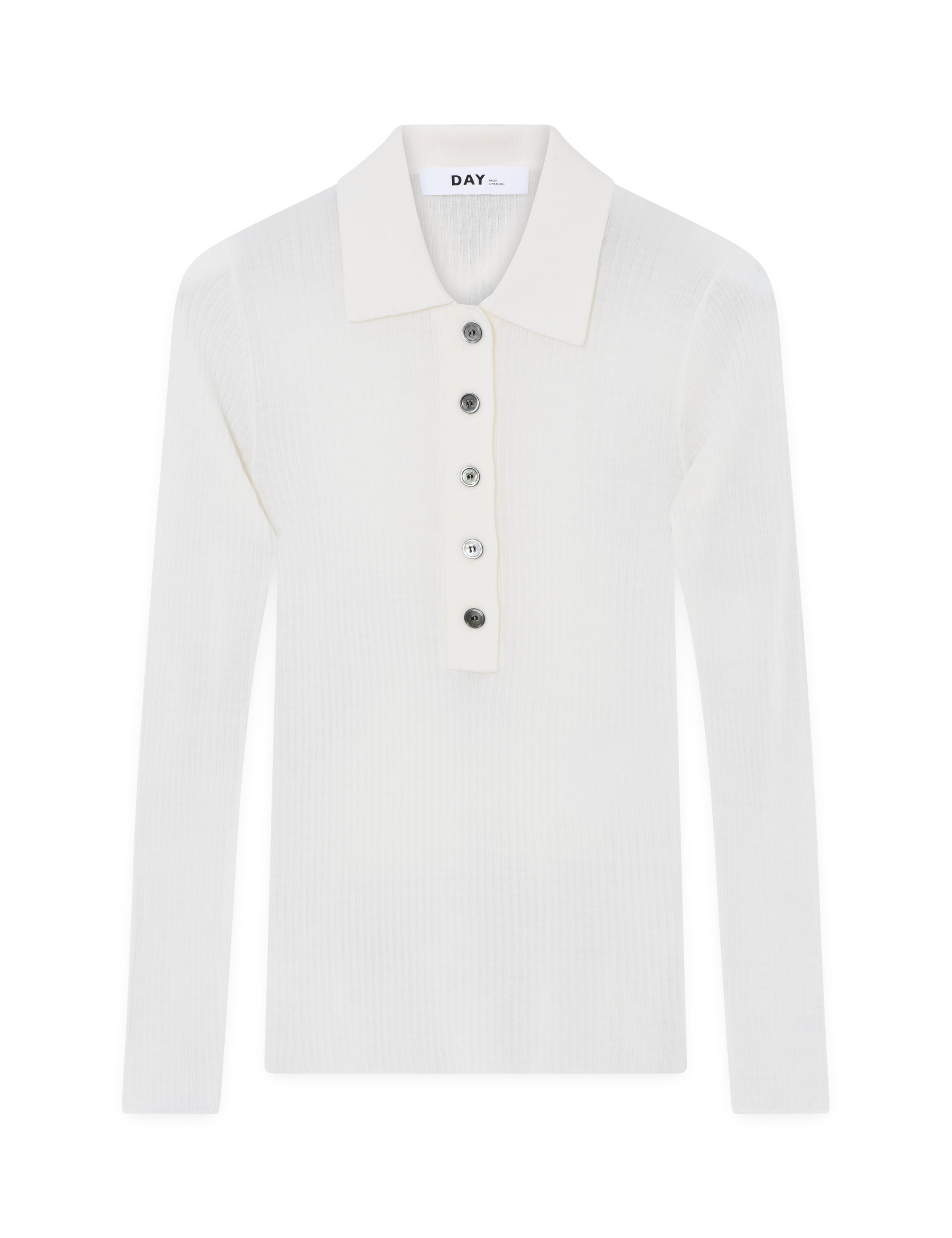 DAY Birger ét Mikkelsen Murphy - Daily elements Sweater 01002 Ivory Shade