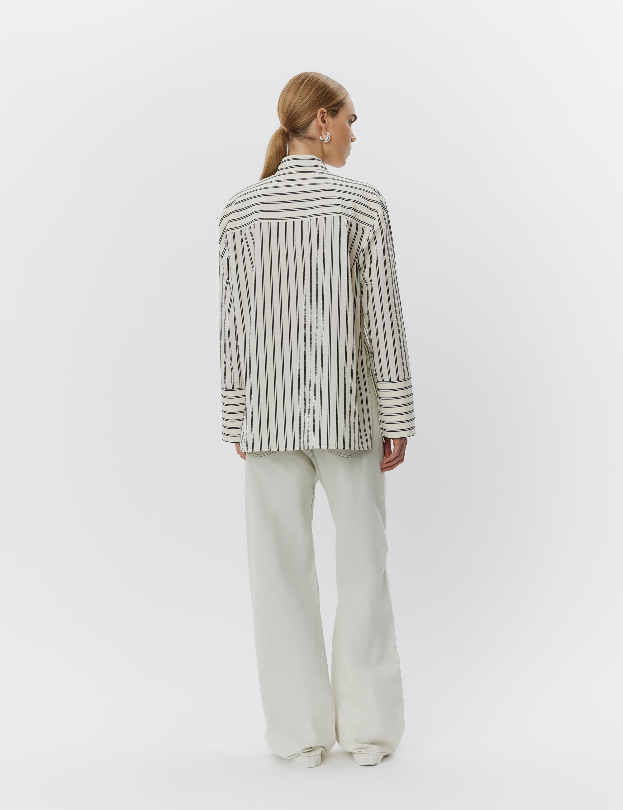 DAY Birger ét Mikkelsen Mylo - Delicate Stripes Shirts & Blouses 500152 PISTACHIO STRIPE