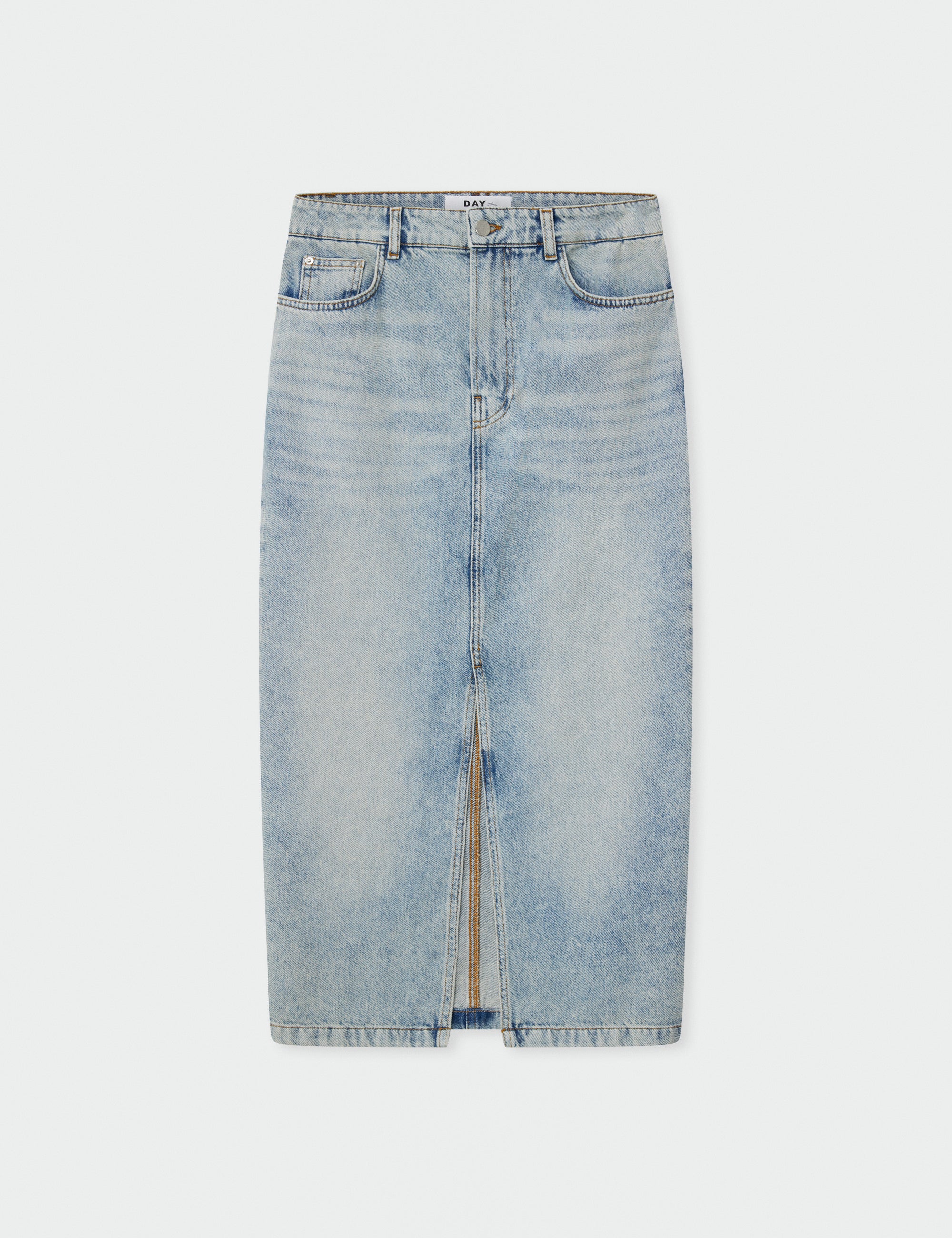 DAY Birger ét Mikkelsen Niki - Vintage Blue Denim Skirt 500139 VINTAGE BLUE
