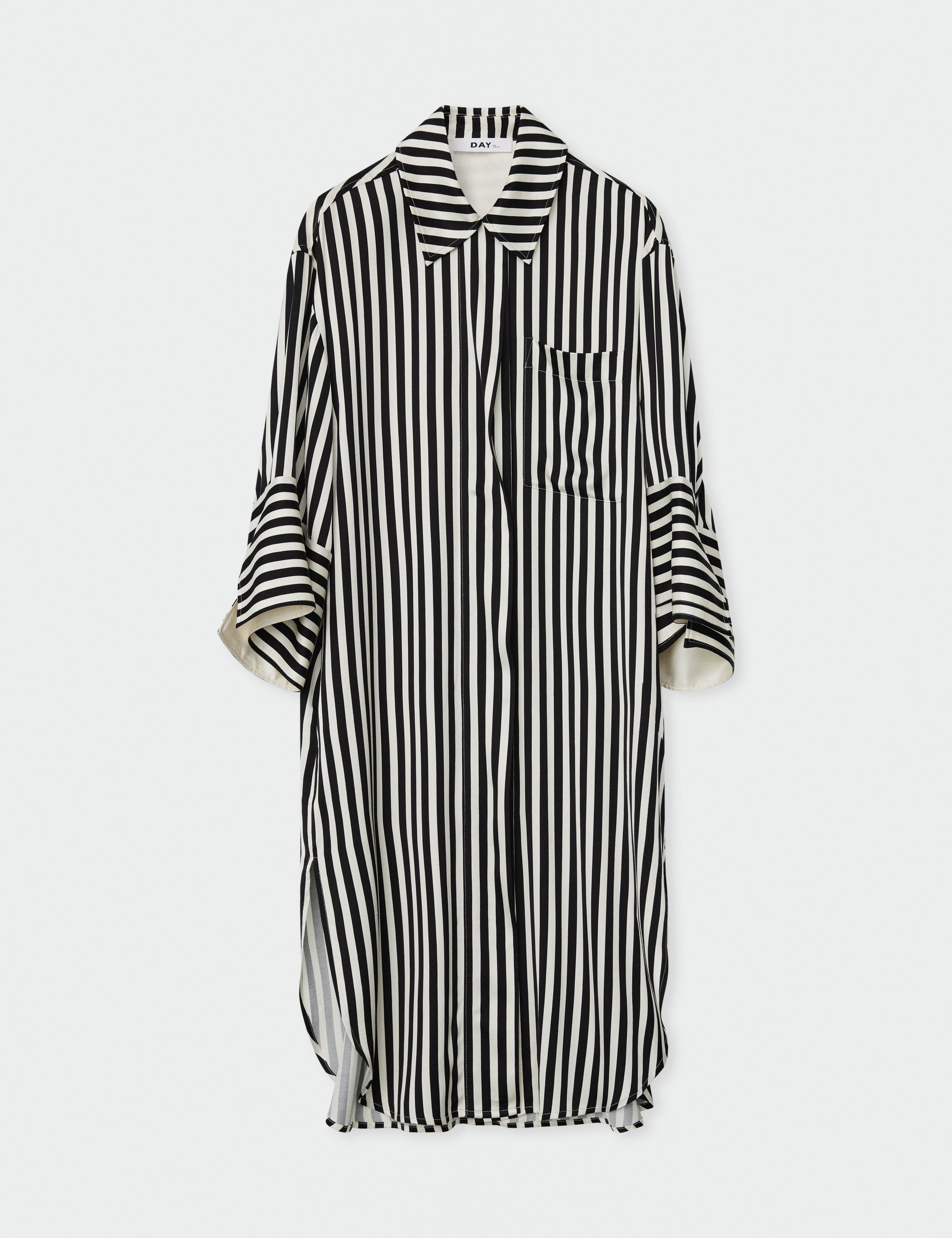 DAY Birger ét Mikkelsen Noe - Striped Viscose Kjole 500143 FLUID STRIPES