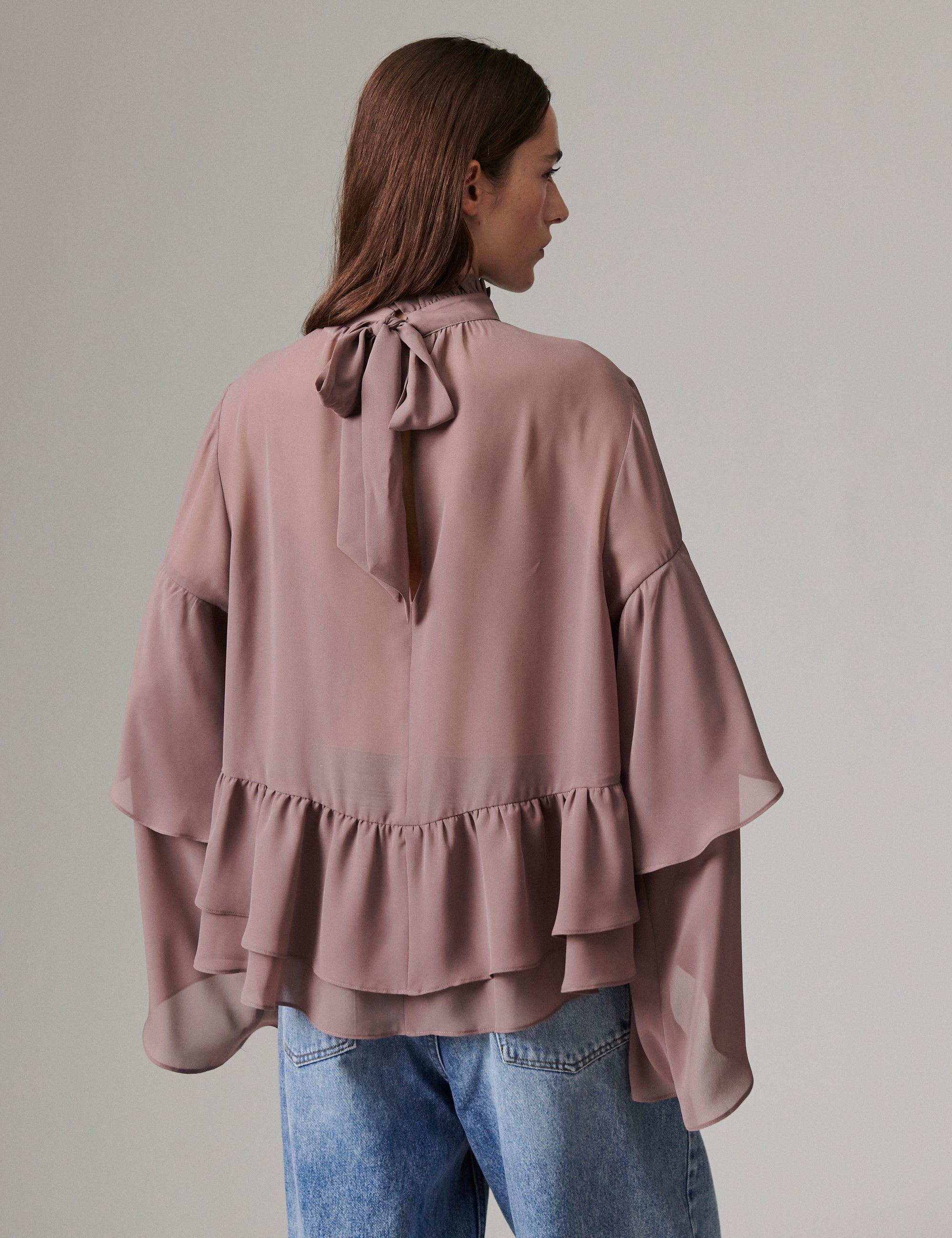 DAY Birger ét Mikkelsen Nomi - Day Chiffon - Bluse Bluse 181807 TWILIGHT MAUVE