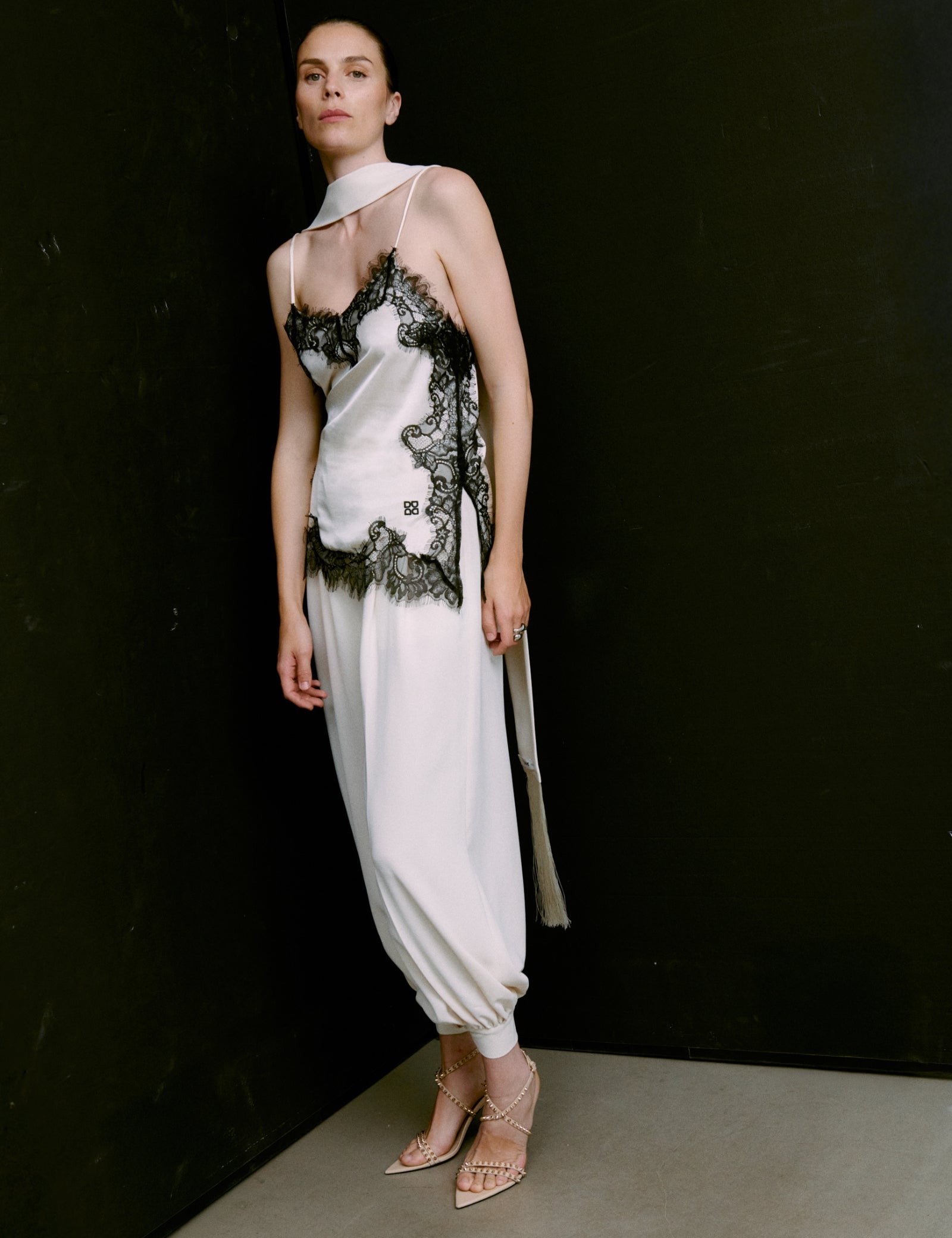 DAY Birger ét Mikkelsen Oda - Classic Gabardine Pants 01002 Ivory Shade