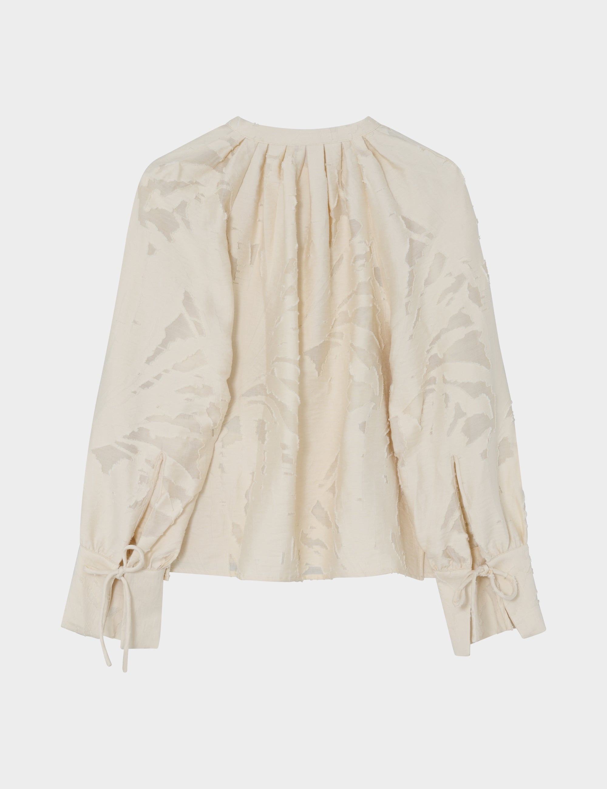 DAY Birger ét Mikkelsen Penka - Raw Jacquard - Bluse Bluse 110605 Jet Stream