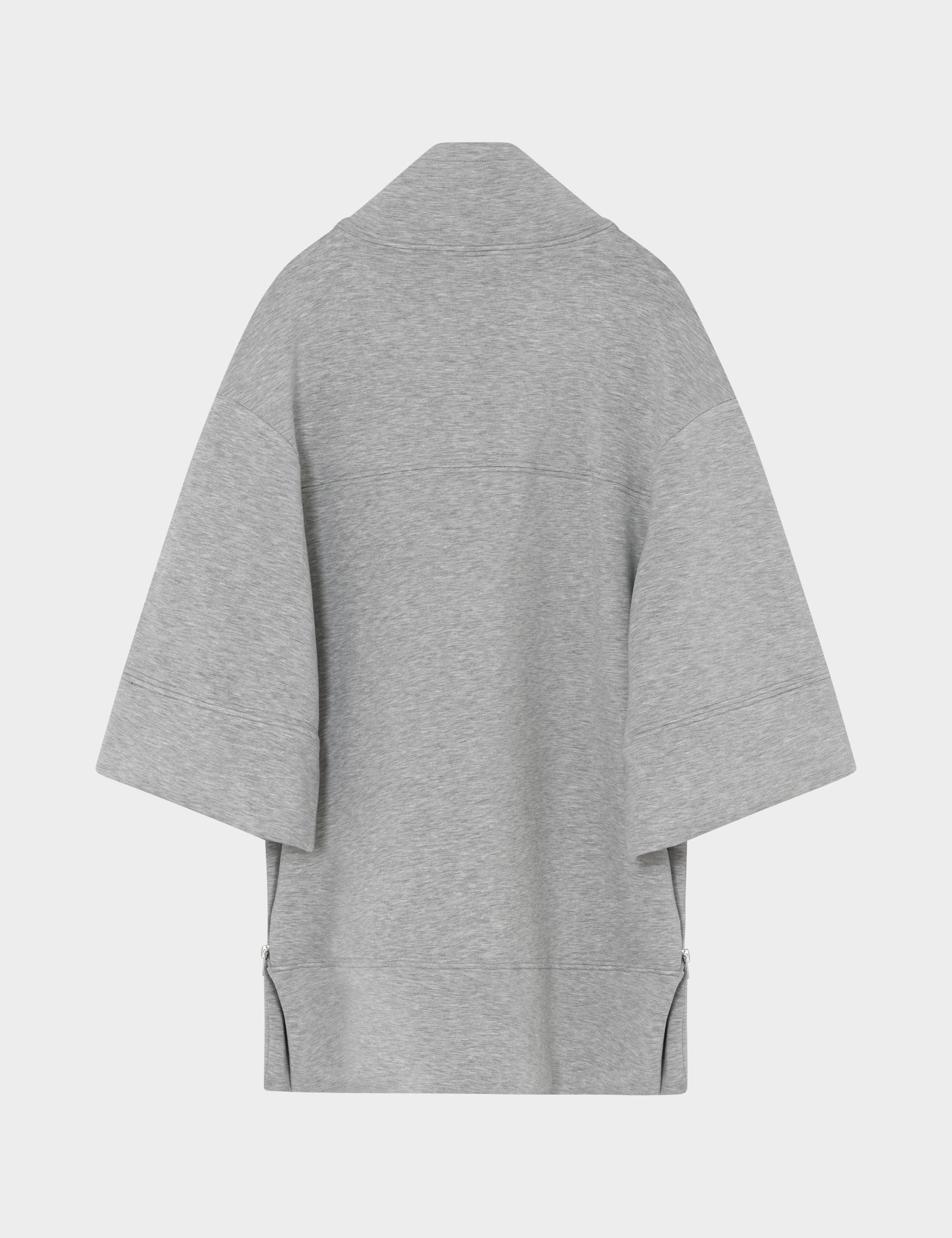 DAY Birger ét Mikkelsen Perry - Scuba Cardigan 500056 Grey Melange