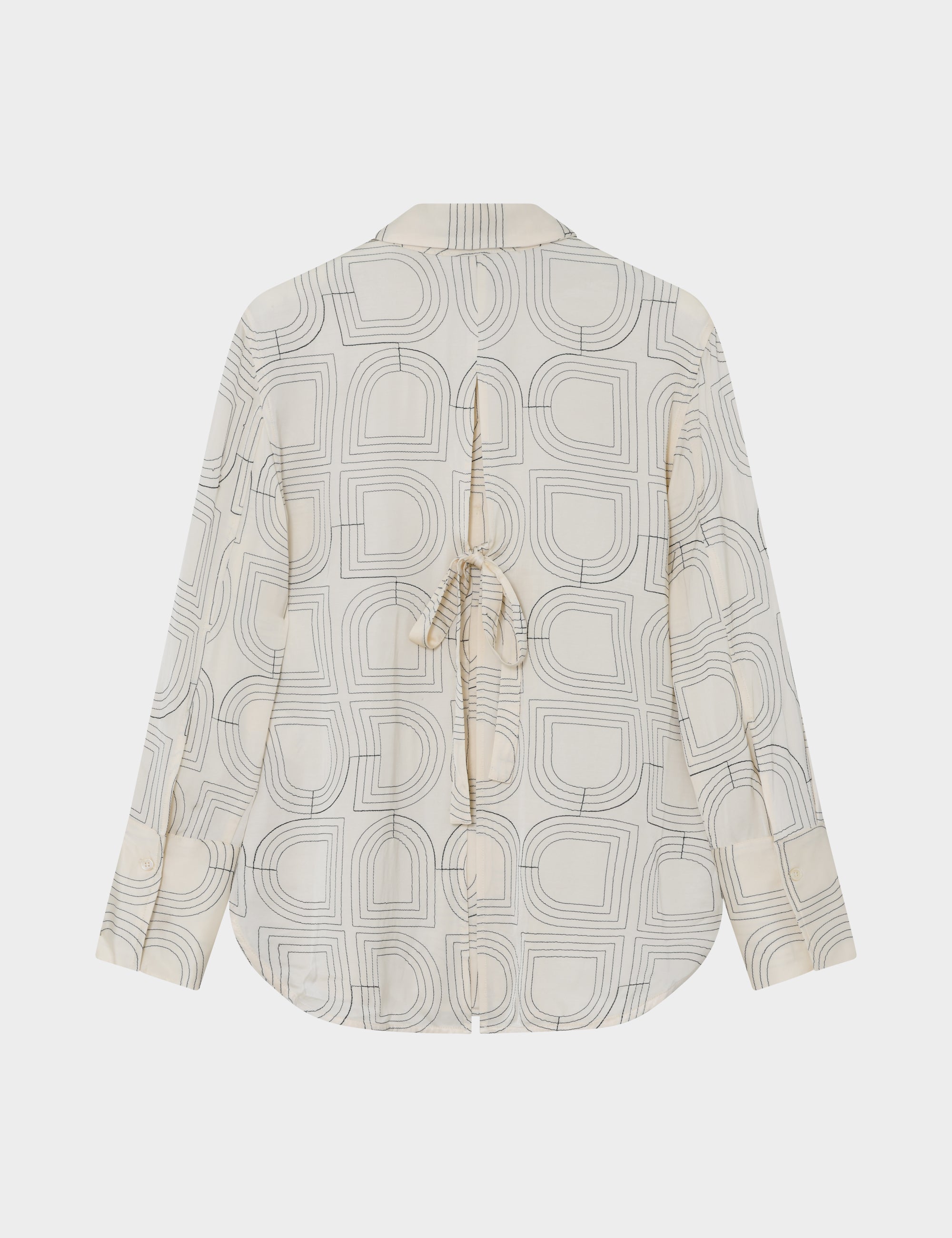 DAY Birger ét Mikkelsen Plyma- Fluid Viscose Stitch Tops & T-Shirts 110605 Jet Stream