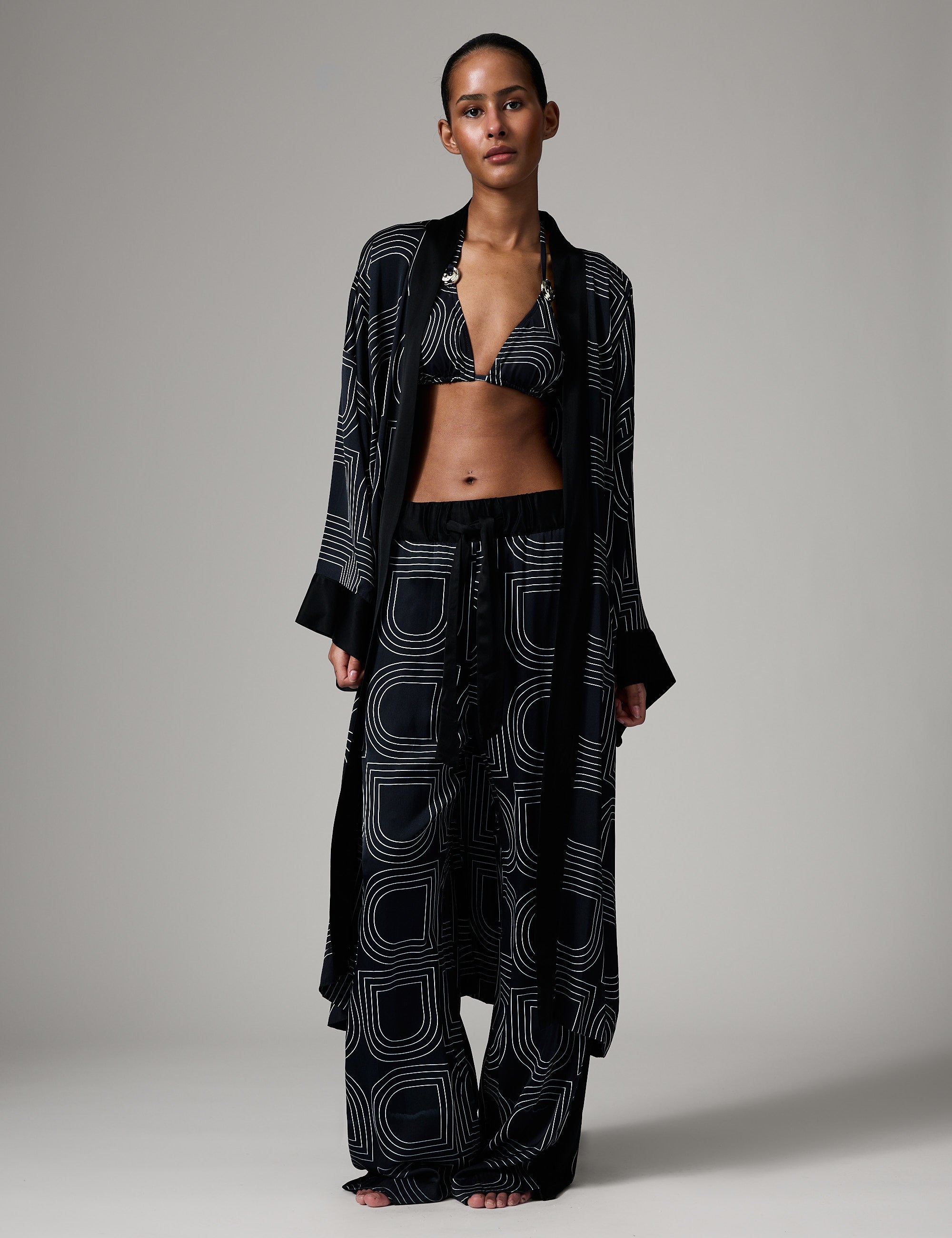 DAY Birger ét Mikkelsen Posey- Fluid Viscose Bukser 190303 Black