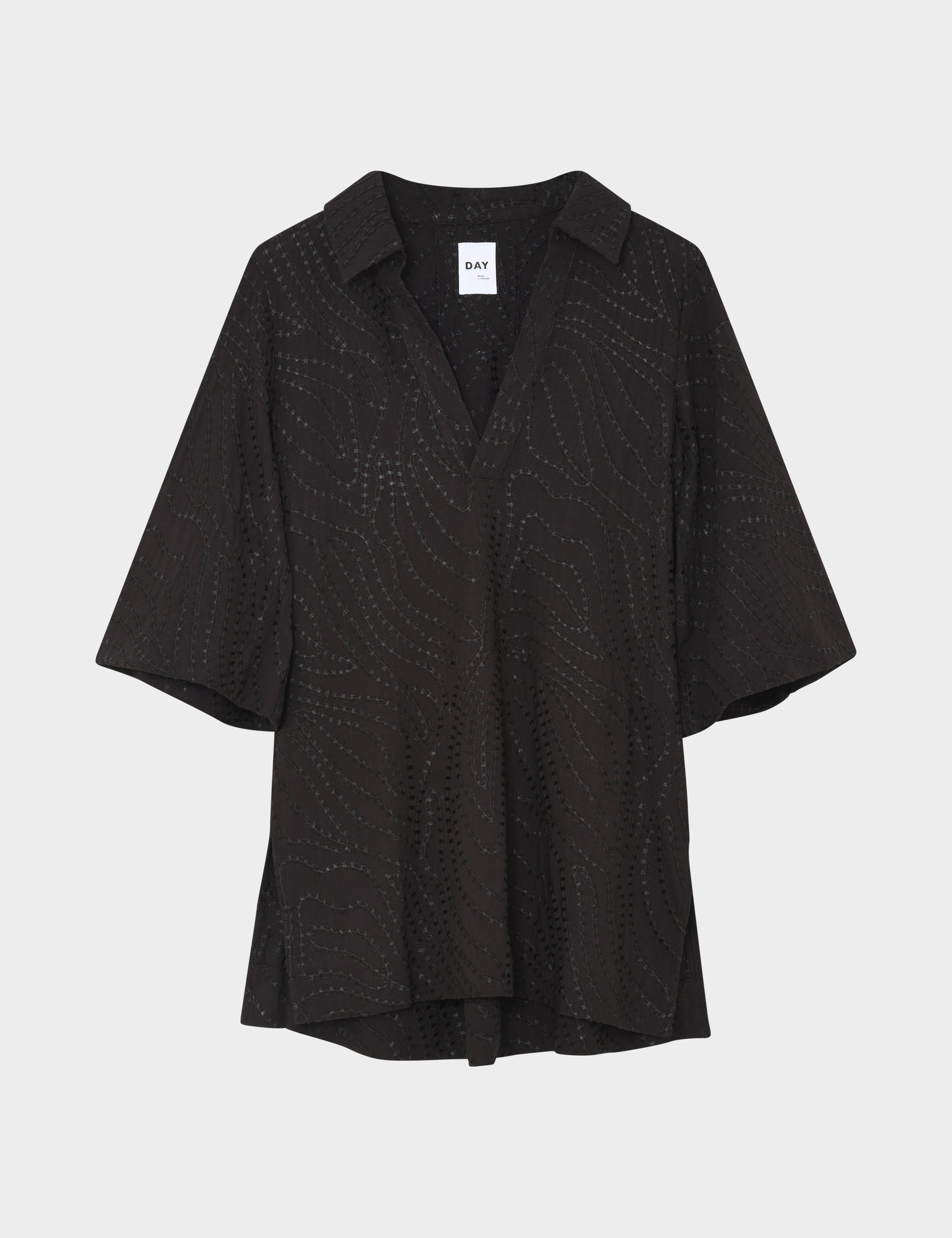 DAY Birger ét Mikkelsen Prima - Day Kantha - Tunika Tunika 10037 Coffee Bean