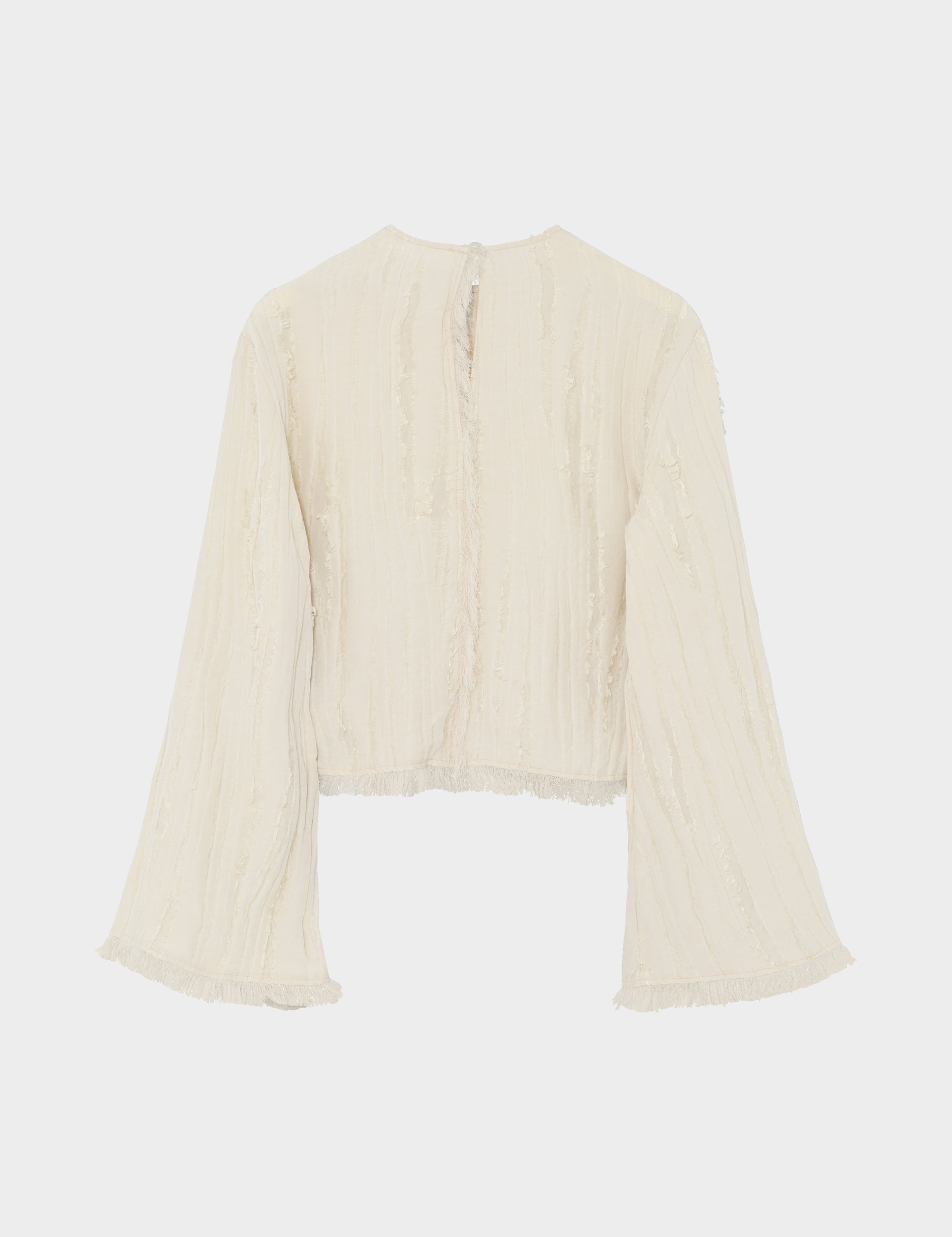 DAY Birger ét Mikkelsen Ralph - Structured fringes Tops & T-Shirts 120110 PISTACHIO SHELL.