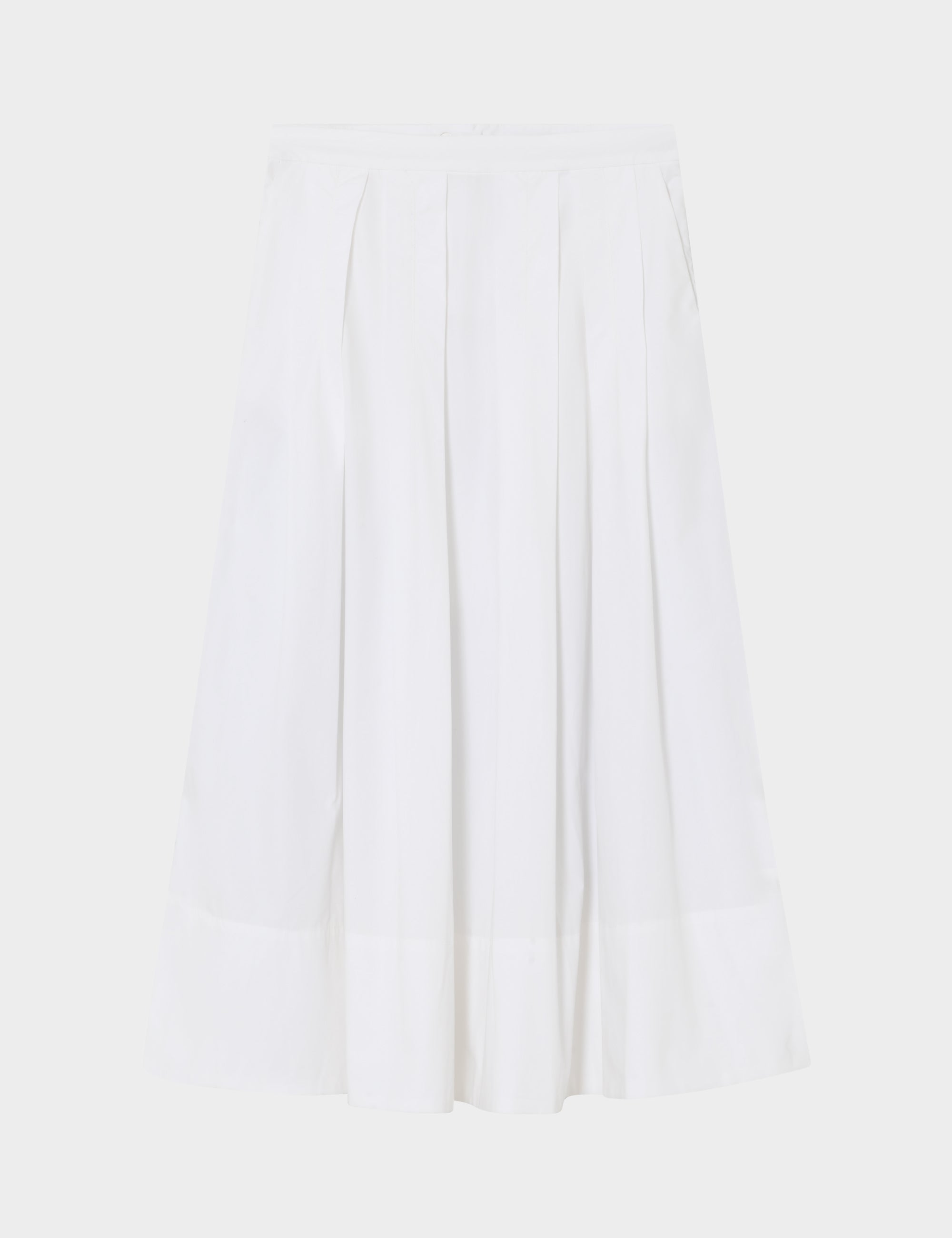 DAY Birger ét Mikkelsen Rima - Poplina Skirt 114001 Brilliant White