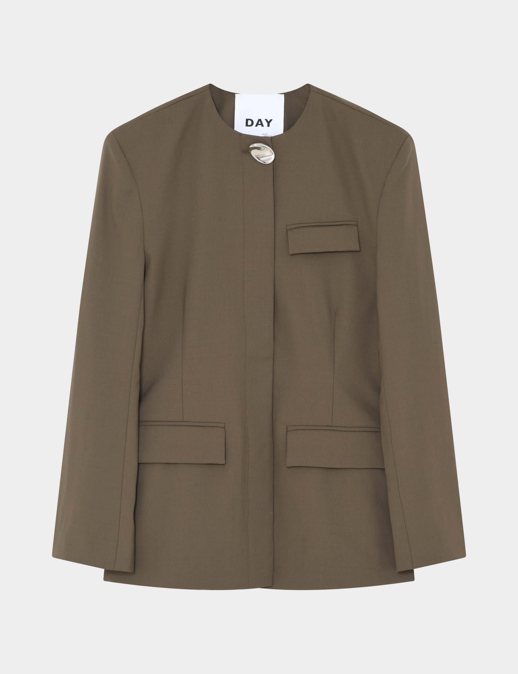 DAY Birger ét Mikkelsen Roe - Light Wool Blend Blazer 180820 CAPERS