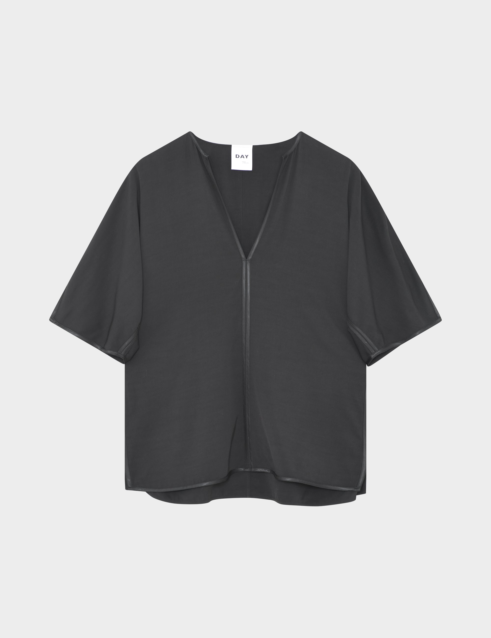 DAY Birger ét Mikkelsen Rue - Light Modern Twill Shirts & Blouses 190303 BLACK