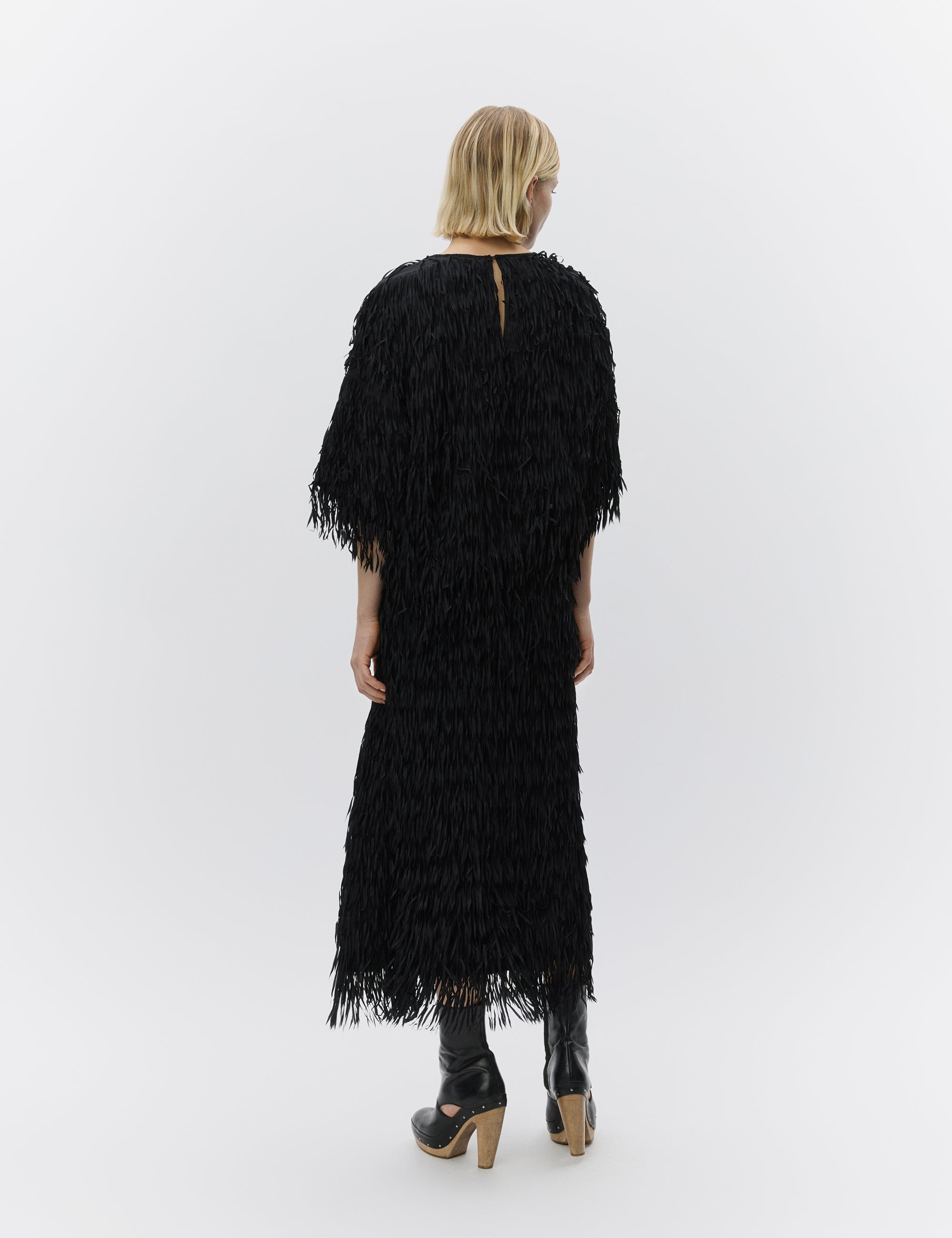 DAY Birger ét Mikkelsen Sabrina - Delicate Fringes Skirt 190303 Black