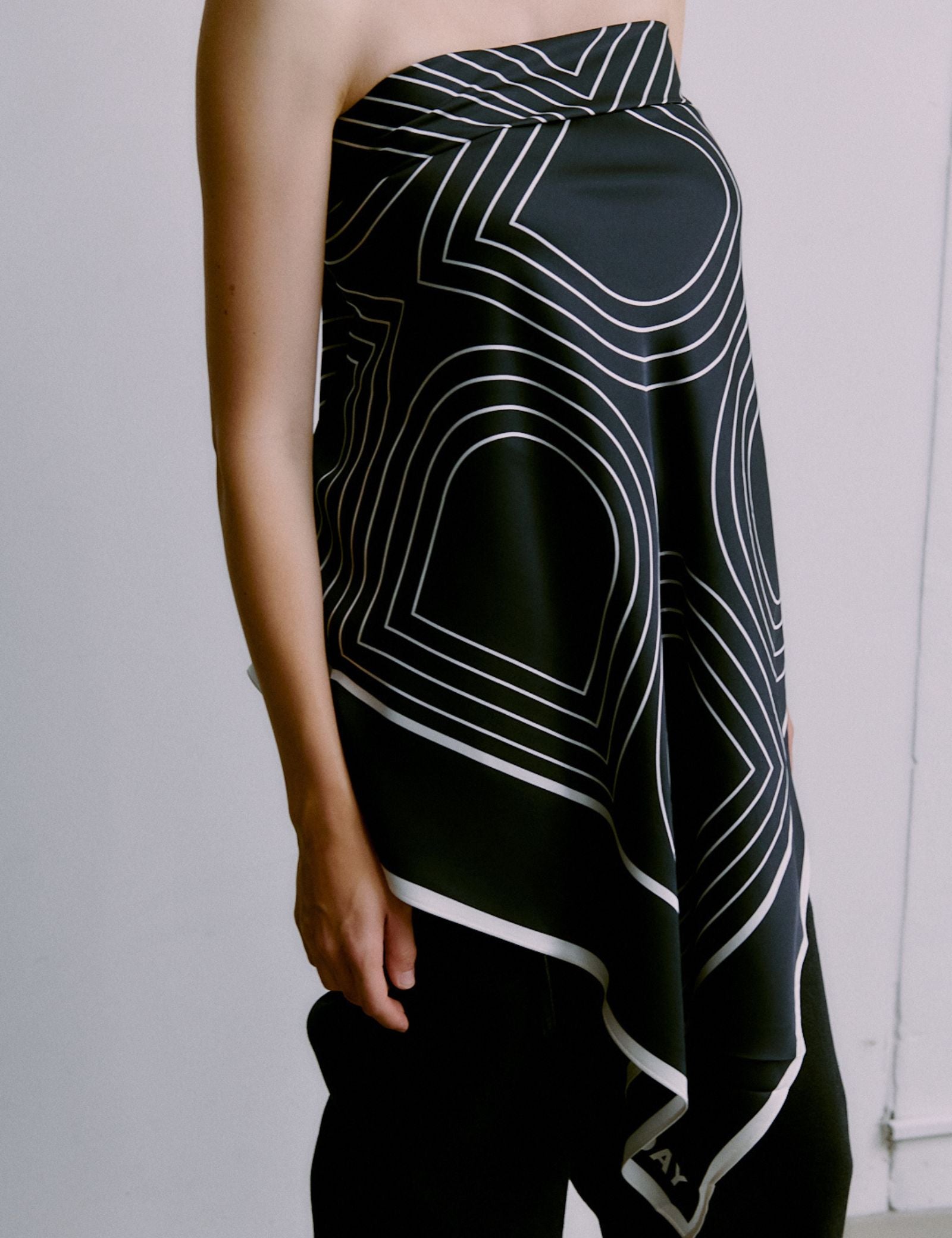 DAY Birger ét Mikkelsen Sille - Daily Scarf - Tørklæde Tørklæde 190303 Black