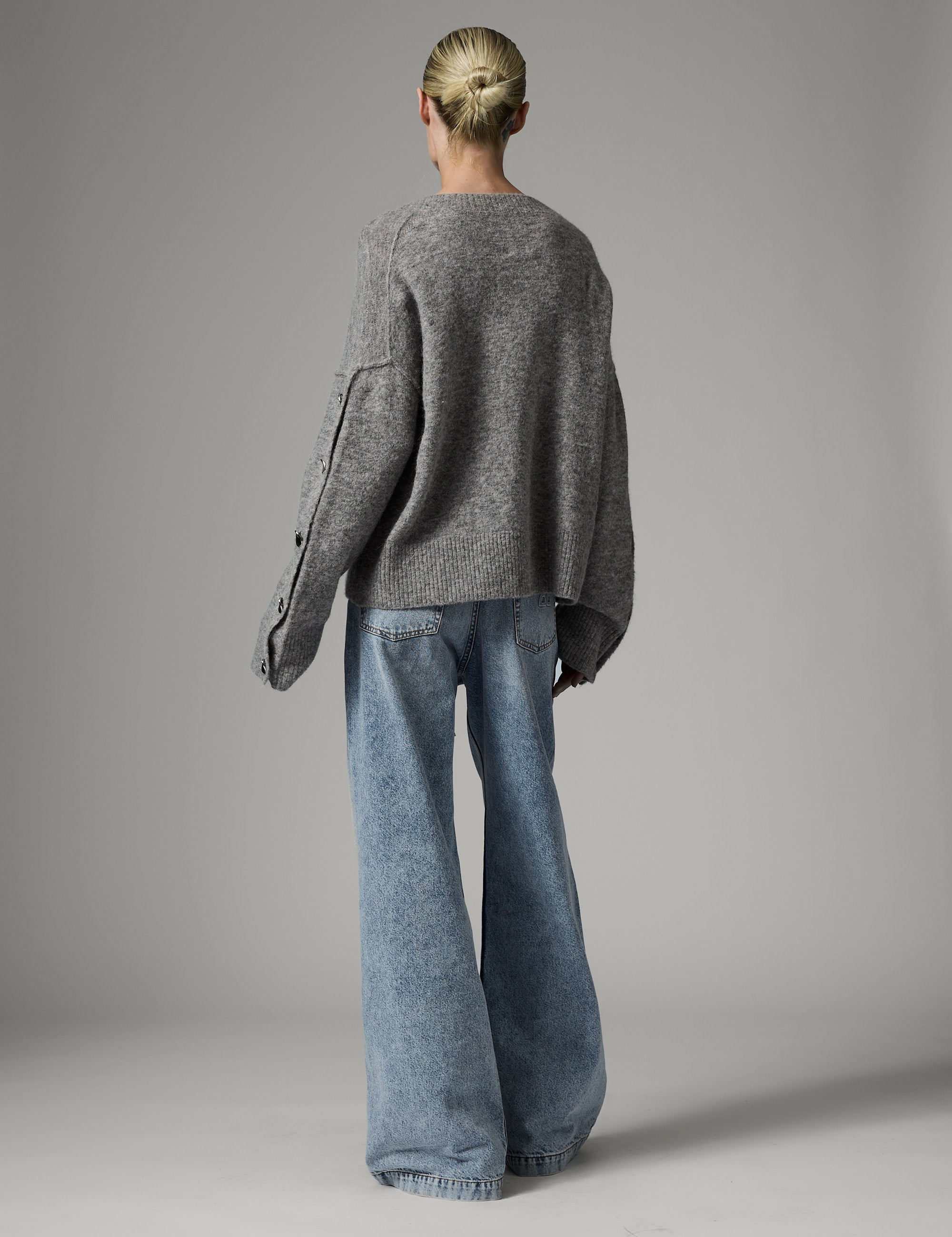 DAY Birger ét Mikkelsen Solange - Cozy Days Sweater 500056 Grey Melange