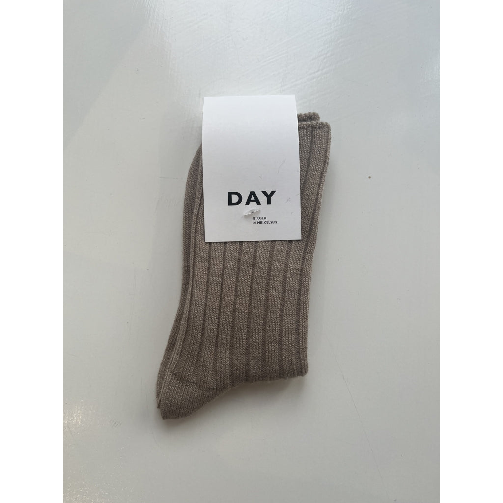 DAY Birger ét Mikkelsen Solly - Soft wool feel Socks 500001 Beige Melange