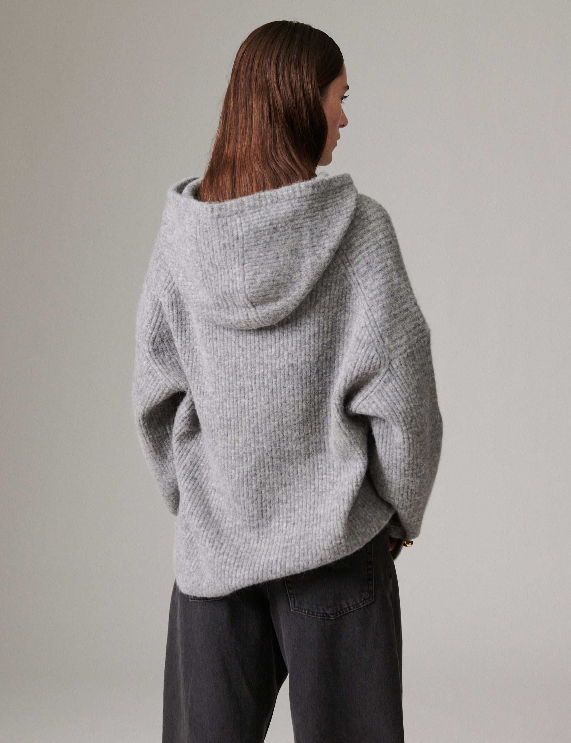 DAY Birger ét Mikkelsen Sonja - Cozy Days - Pullover Sweater 164703 GHOST GRAY