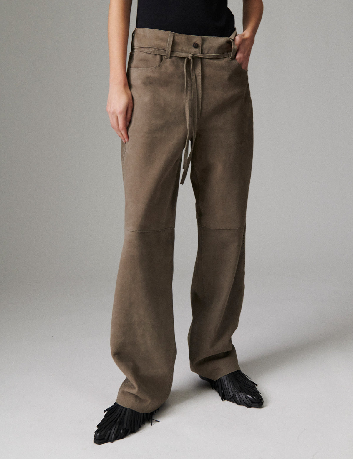 DAY Birger ét Mikkelsen Tamara - Light Suede - Bukser Bukser 181112 Walnut