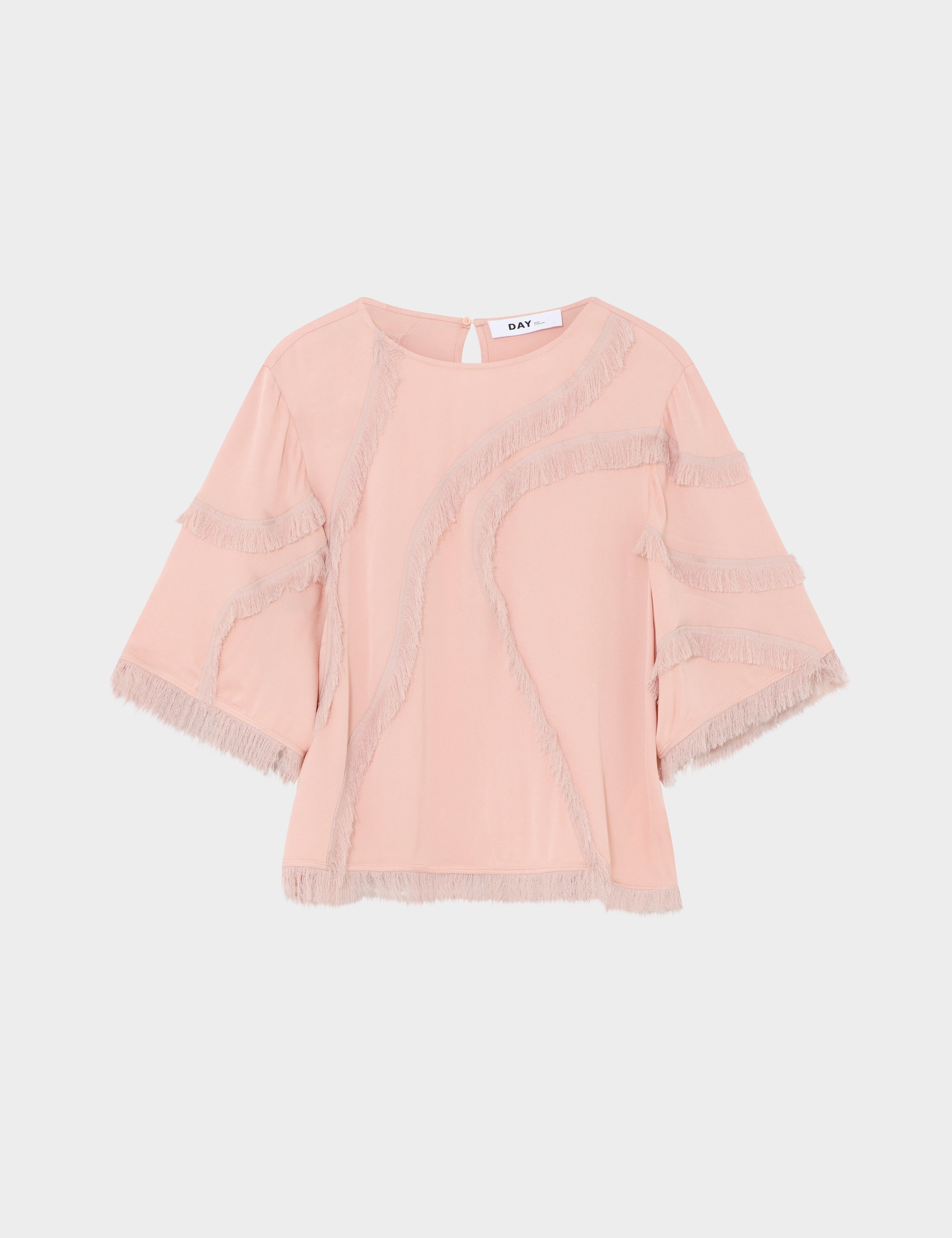DAY Birger ét Mikkelsen Tatiana - Matte Crepe Tops & T-Shirts 141506 ROSE SMOKE