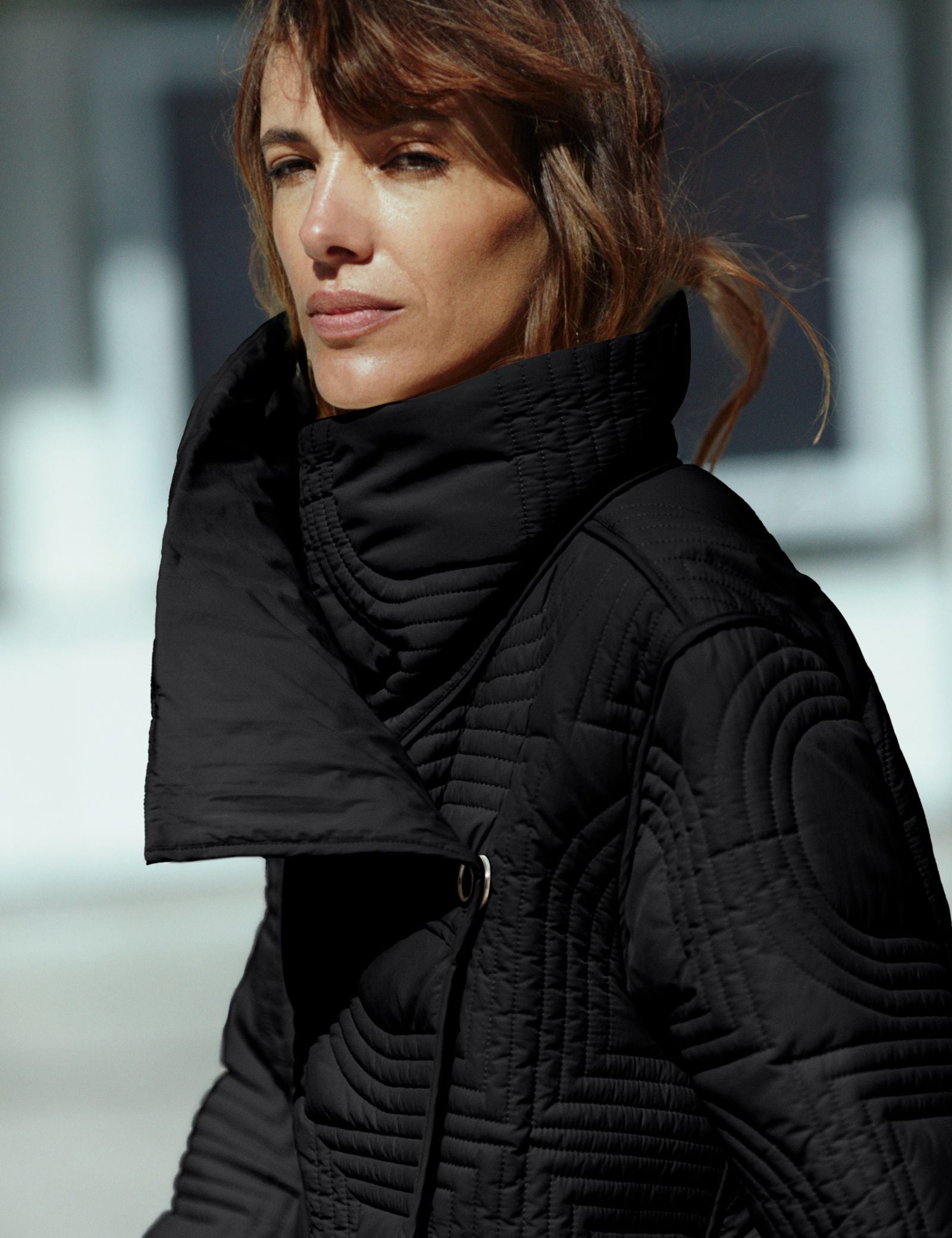 DAY Birger ét Mikkelsen Teme - Rhombus Quilt Jakke 190303 Black