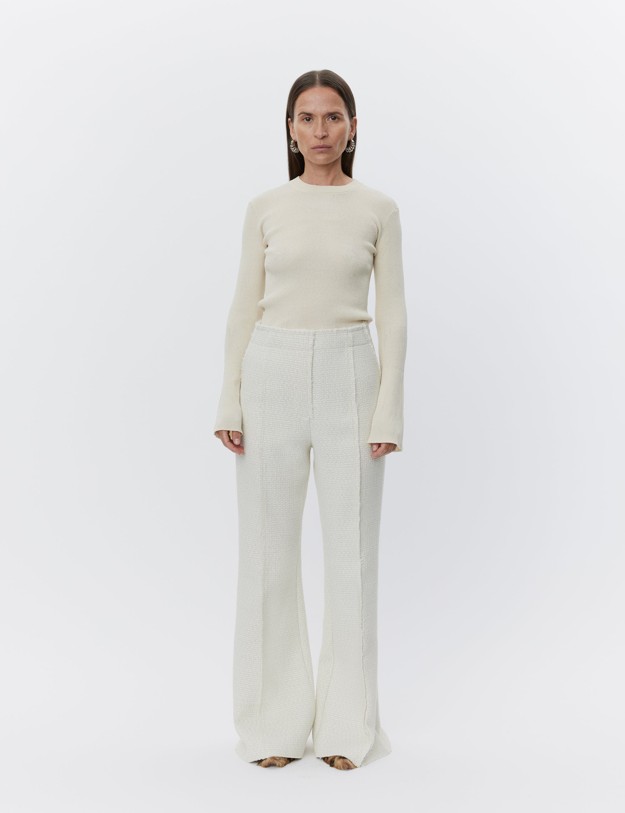 DAY Birger ét Mikkelsen Teran - Cotton Base Sweater 120110 Pistachio Shell