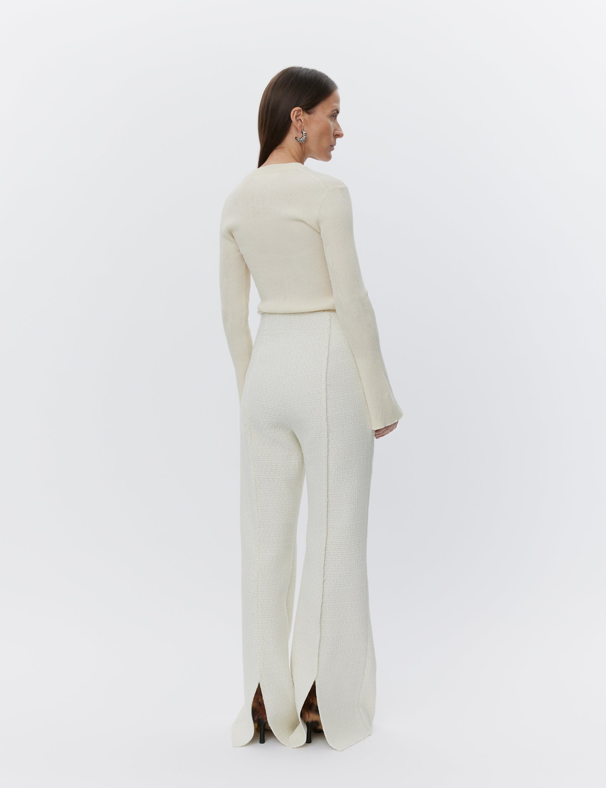 DAY Birger ét Mikkelsen Teran - Cotton Base Sweater 120110 Pistachio Shell